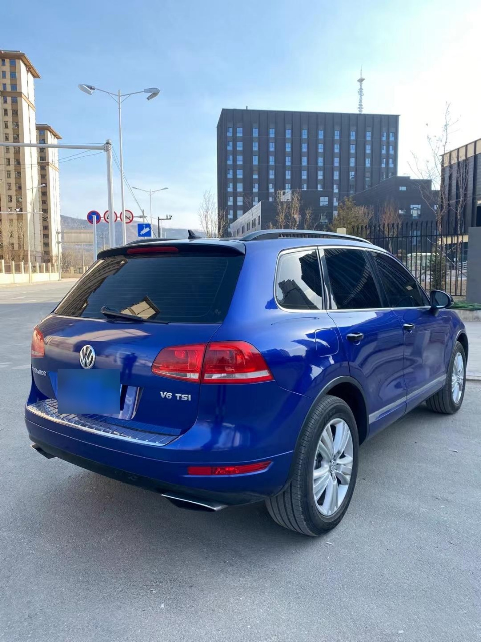 11年大众途锐 v6  3.