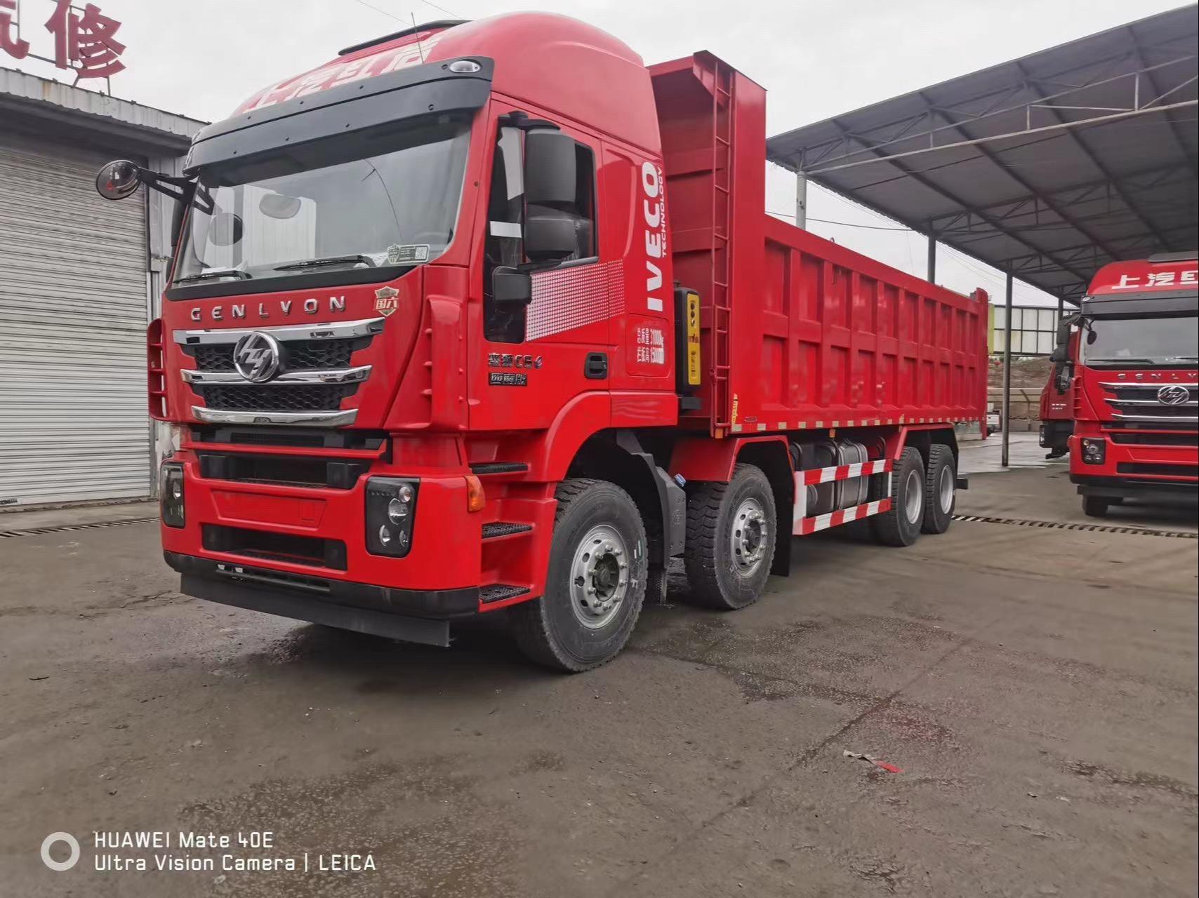 红岩杰狮c6,国六自卸.