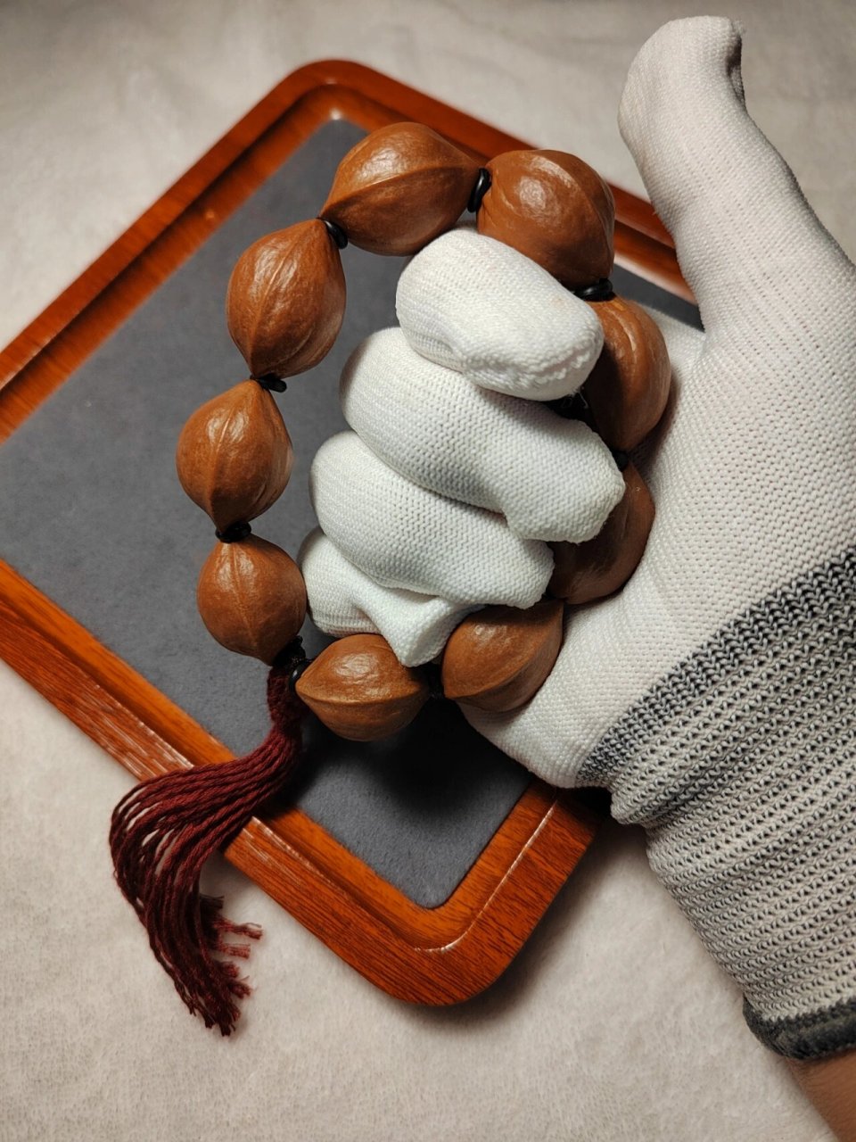 百年老树铁核素串,爆红老籽,密度高油性足 橄榄核,鲨鱼背铁核,密度高