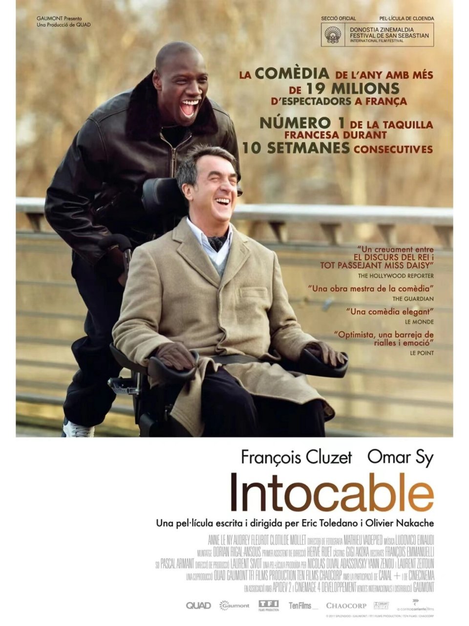 电影影评 i 《触不可及》 一段不可思议,奇妙的友情 简介 《触不可及