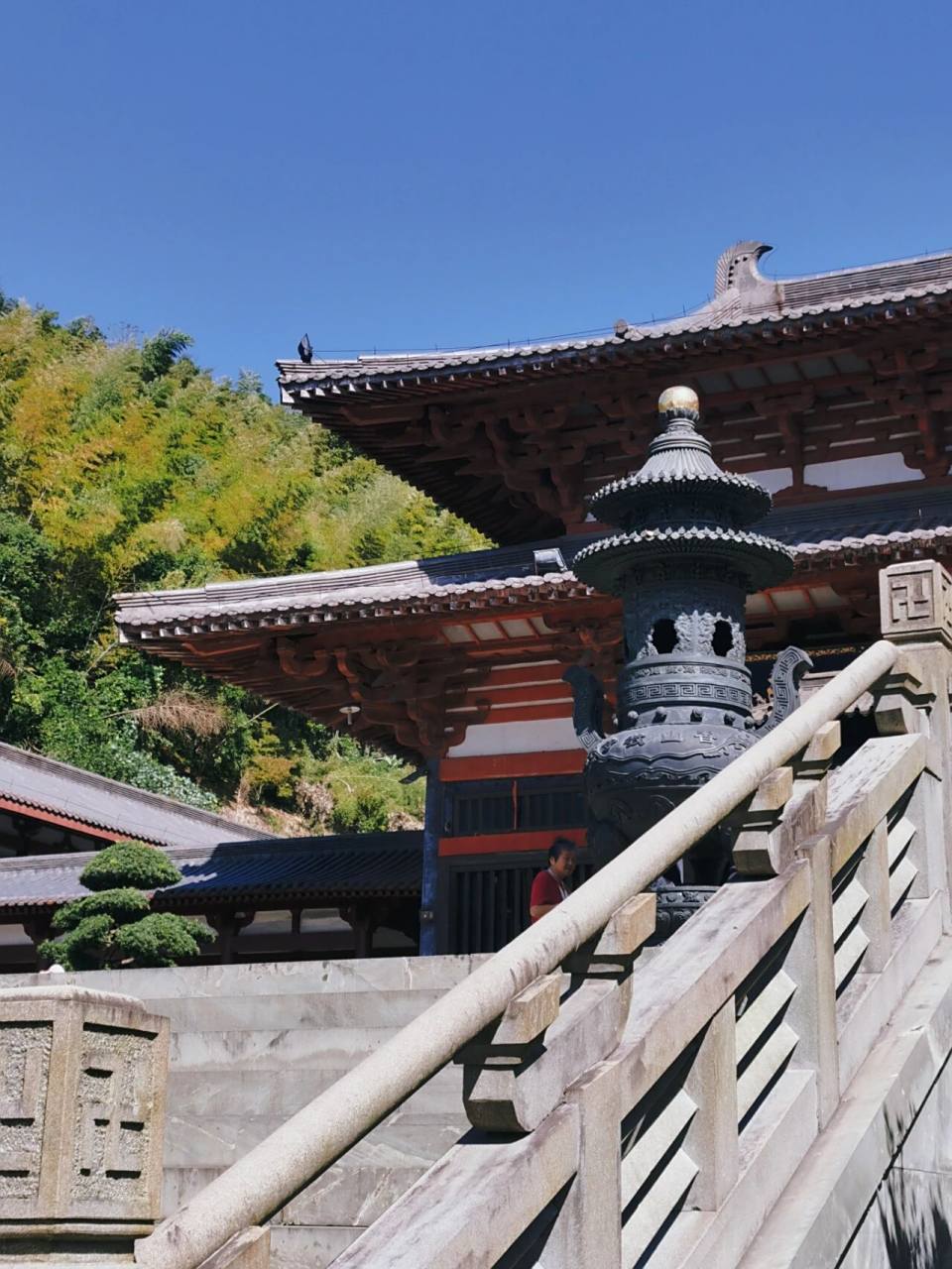 周边游|宁波镇海九龙湖香山教寺 十一刚去了香山教寺,唐风的寺庙建筑