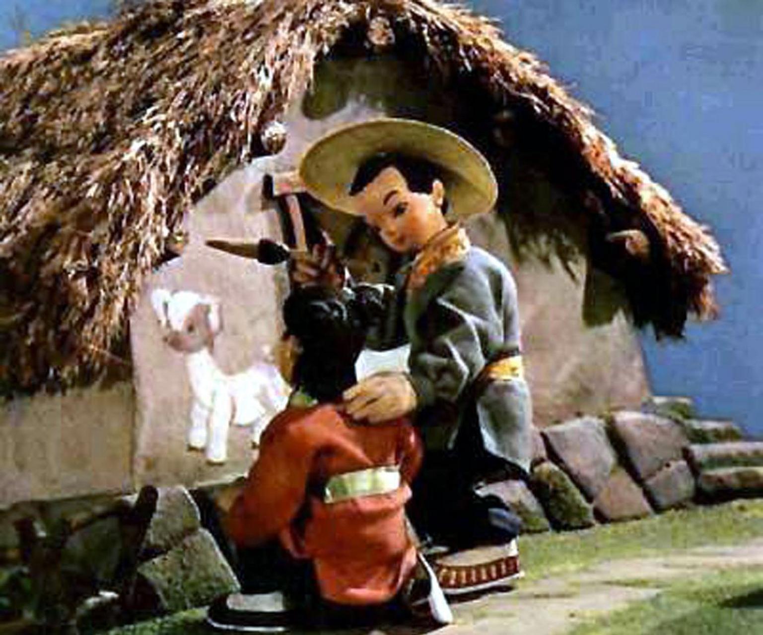 由木偶片大师德恩卡的弟子靳夕和"中国动画之父"万氏三兄弟之一的