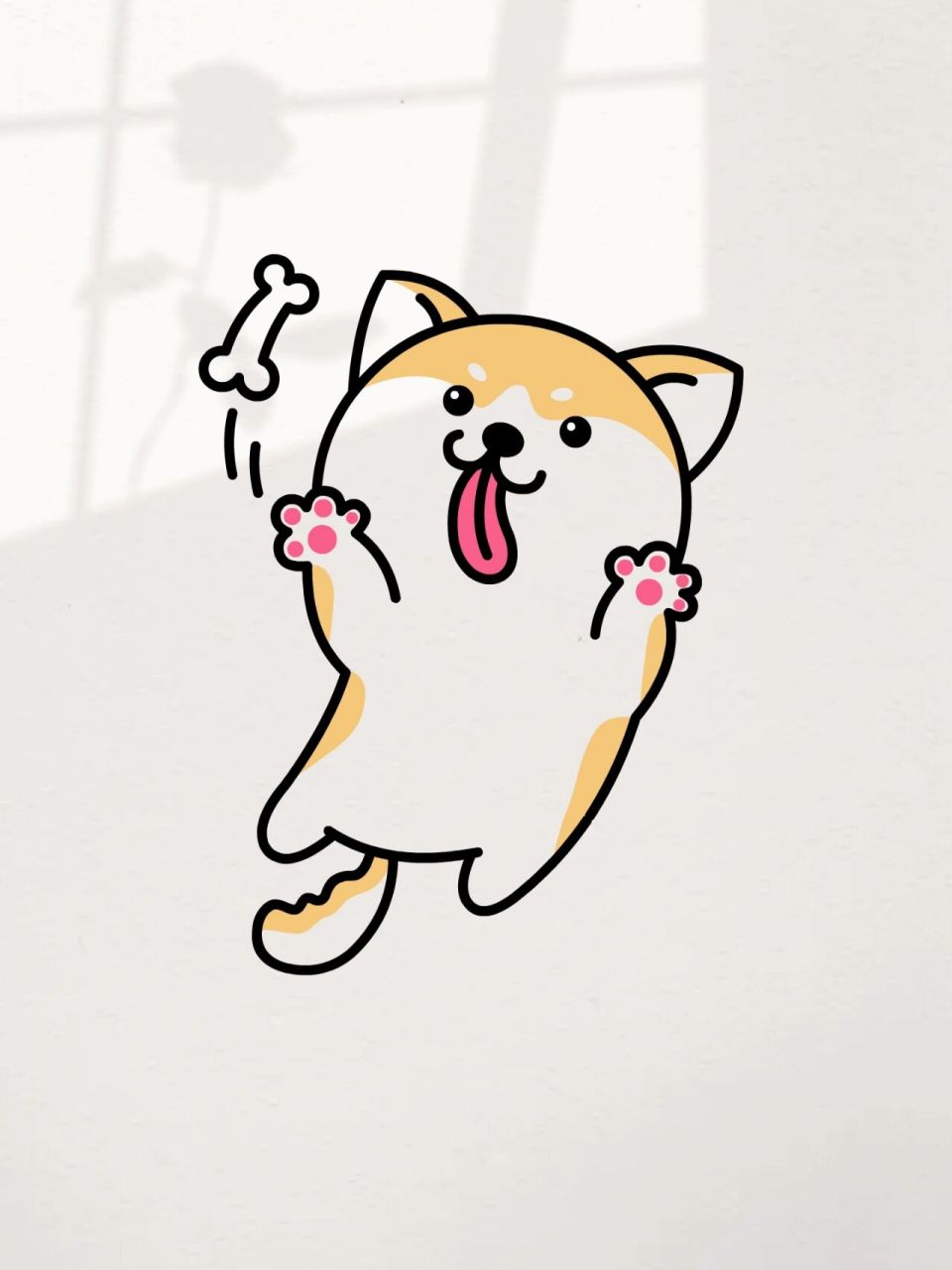 一学就会的憨憨柴简笔画