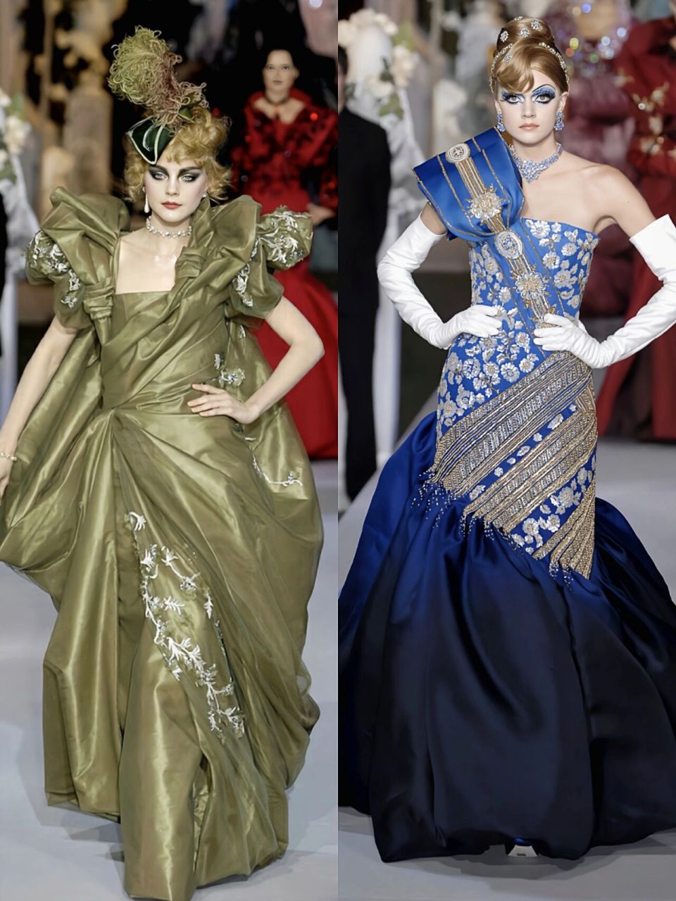 考古海盗爷dior07交际花名场面 图片源于dior2007秋冬高定