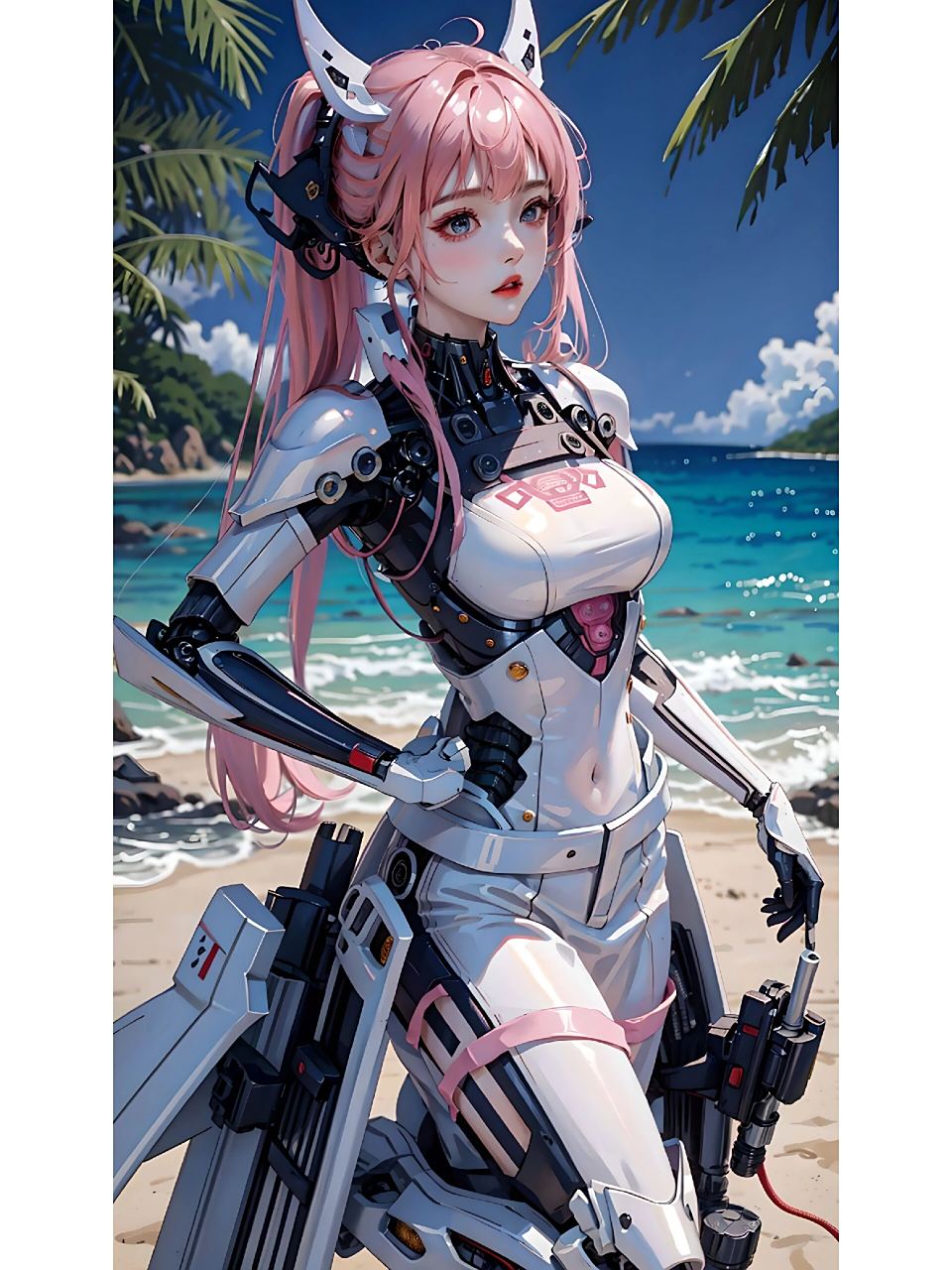 机甲风女孩(一) 机甲战斗服,机甲风女孩