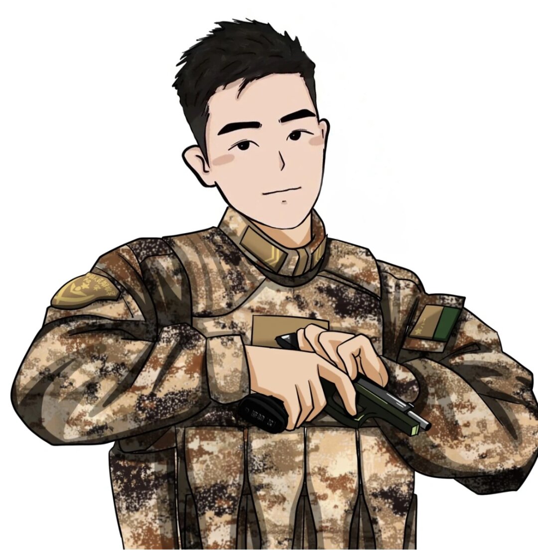 新兵连结束刚下连队,一次站哨的时候有人枪走火了