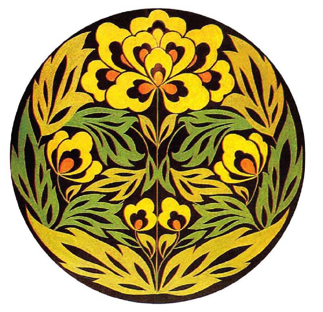 纹样素材知识的地方   	 原图在主页群里分享(交流学习) 	 1均衡式