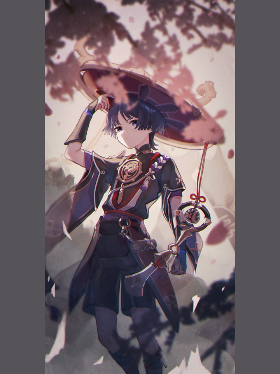 【原神壁纸】散兵——流浪者   第一辑 私信拿图 侵权必删 来源:米游