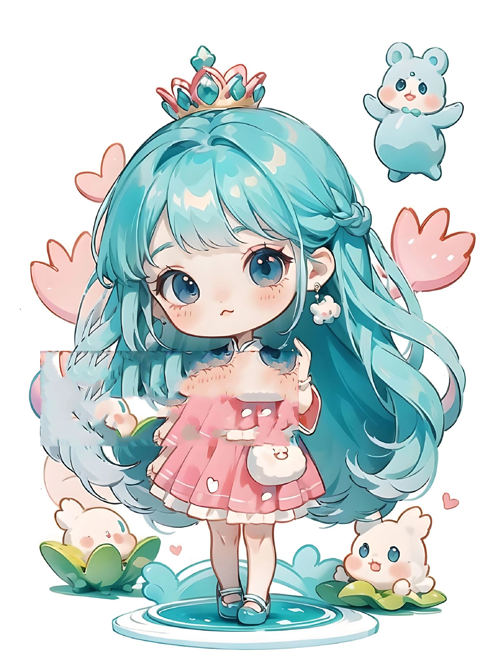 q版可爱卡通女孩 q版可爱卡通女孩