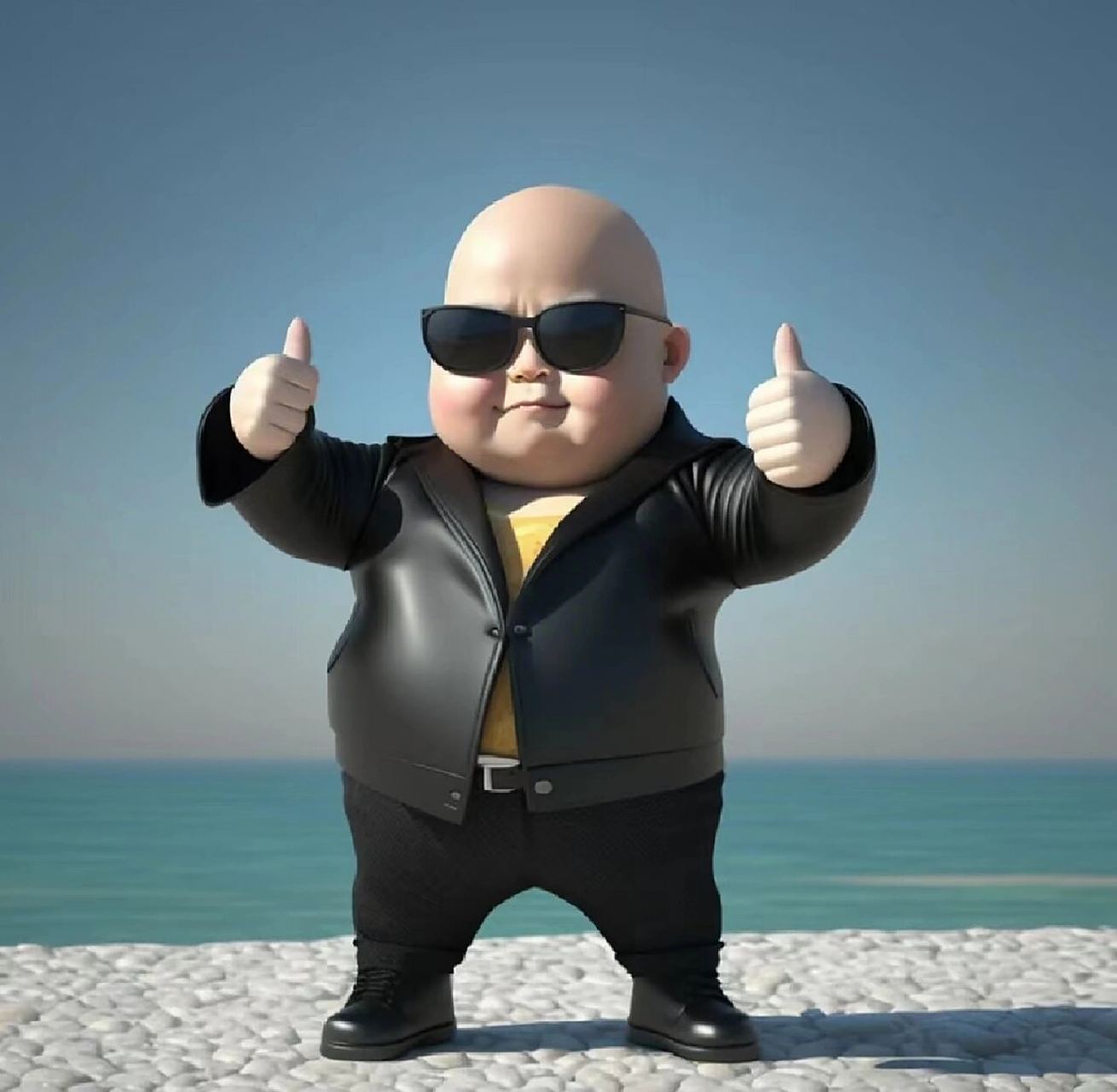 光头男朋友头像来了|胖嘟嘟超可爱 姐妹跟我说有没有男的头像,他来了