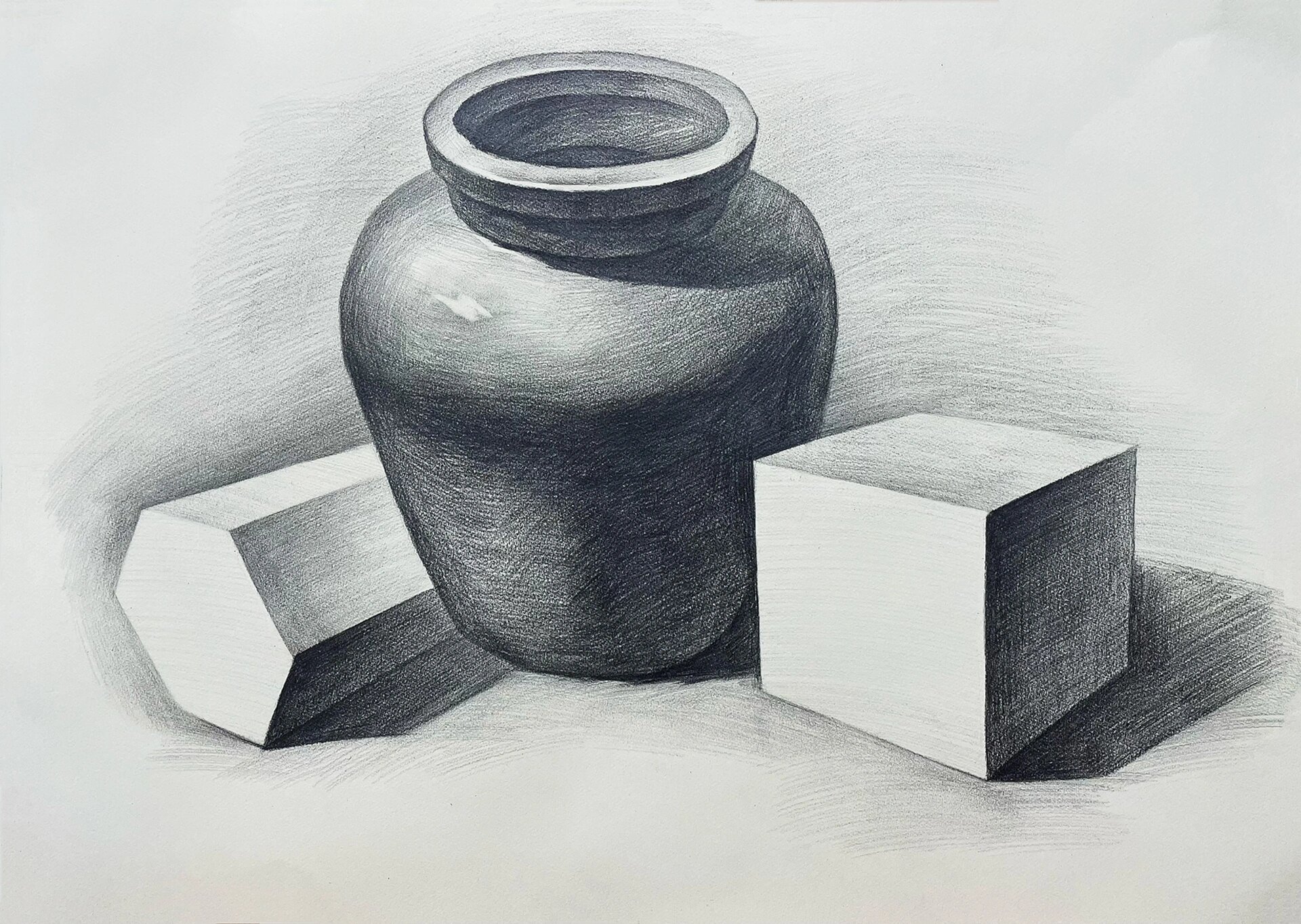 素描四级考试内容步骤图,同学们.@楠楠小书屋的动态