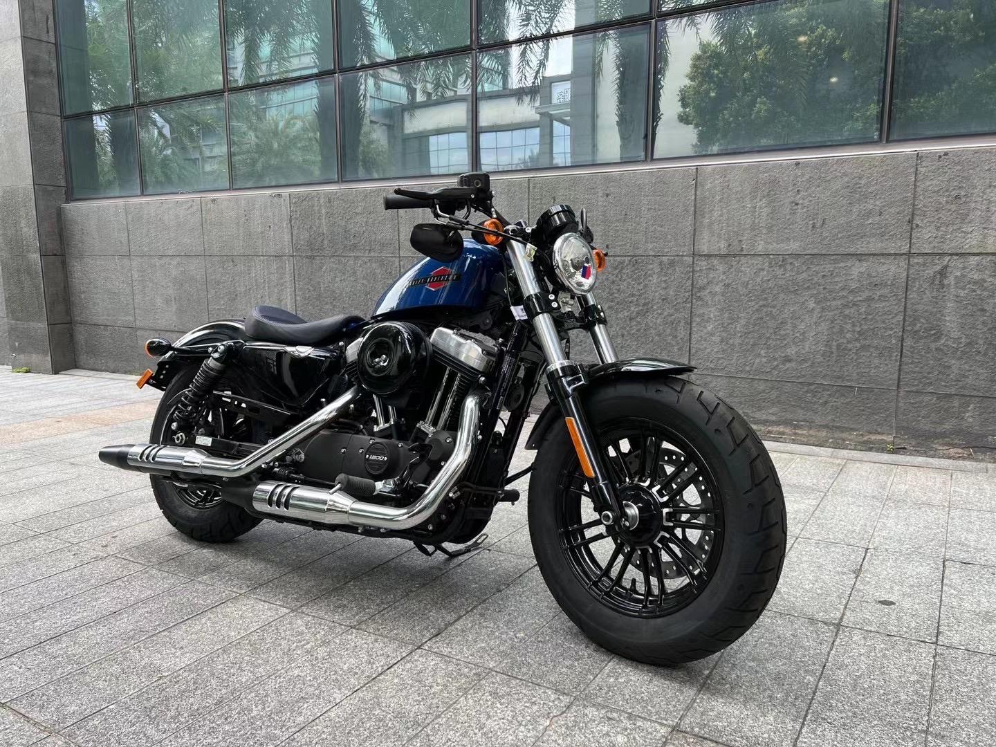 23年哈雷x48复古机车最经典的车型之一.