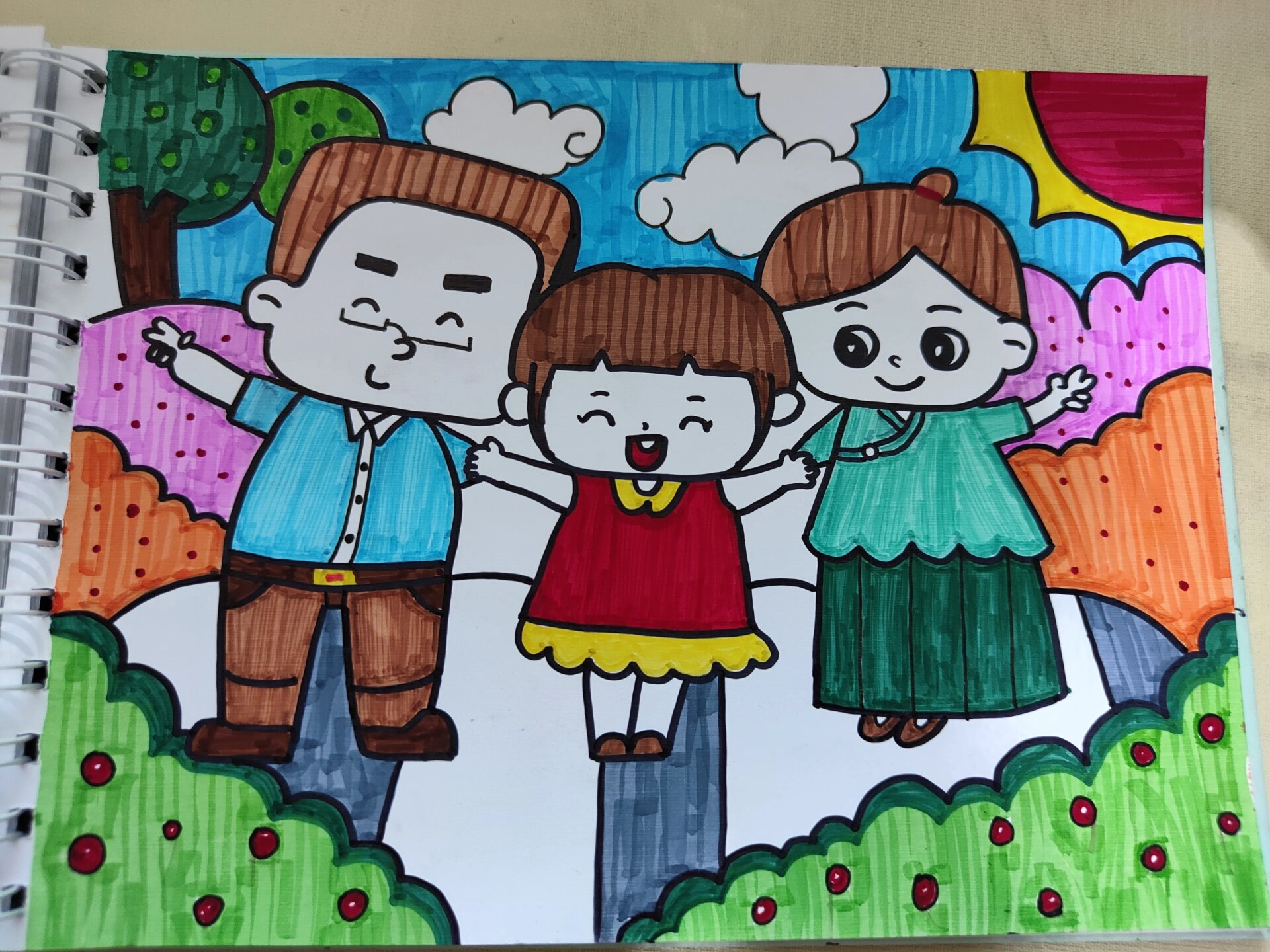 相亲相爱一家人