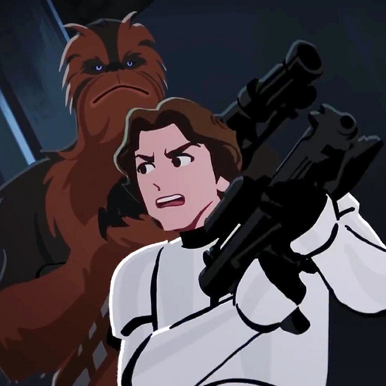 star wars星球大战90美漫头像 卢克天行者 莱娅公主 汉索罗 达斯