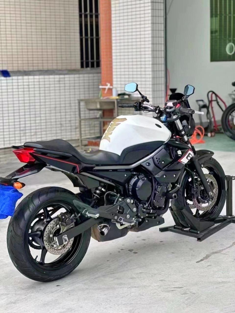 雅马哈xj6改装图片图片