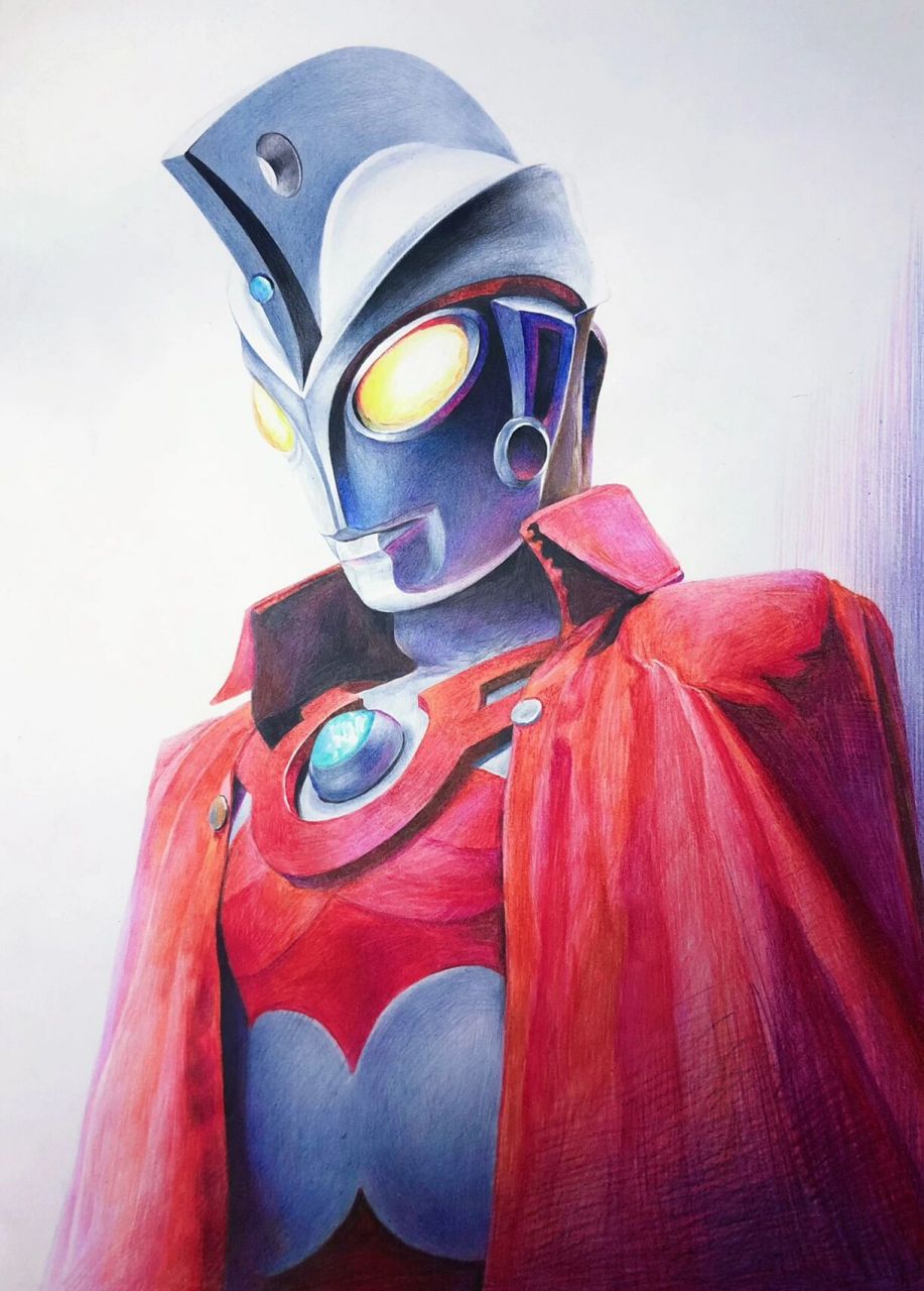 手绘艾斯奥特曼