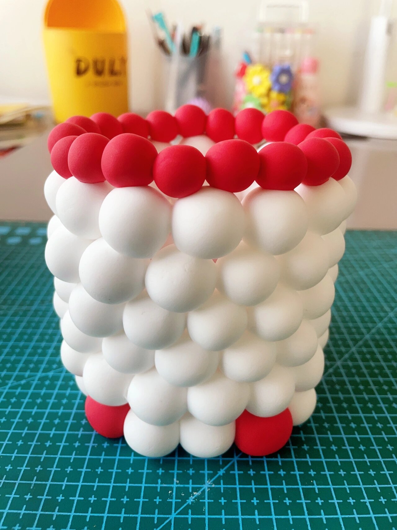 粘土笔筒(附教程图)