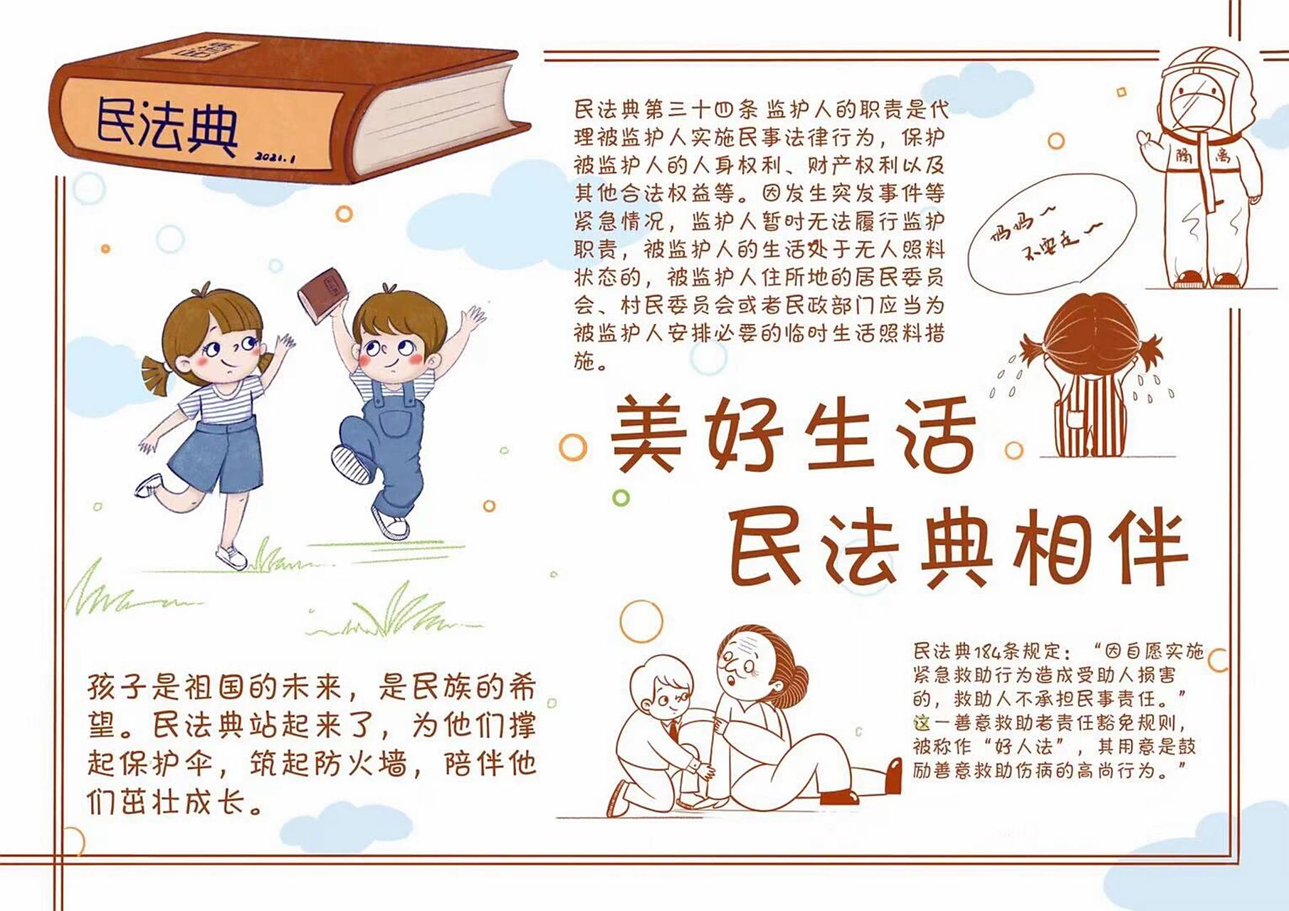 手抄报—民法典