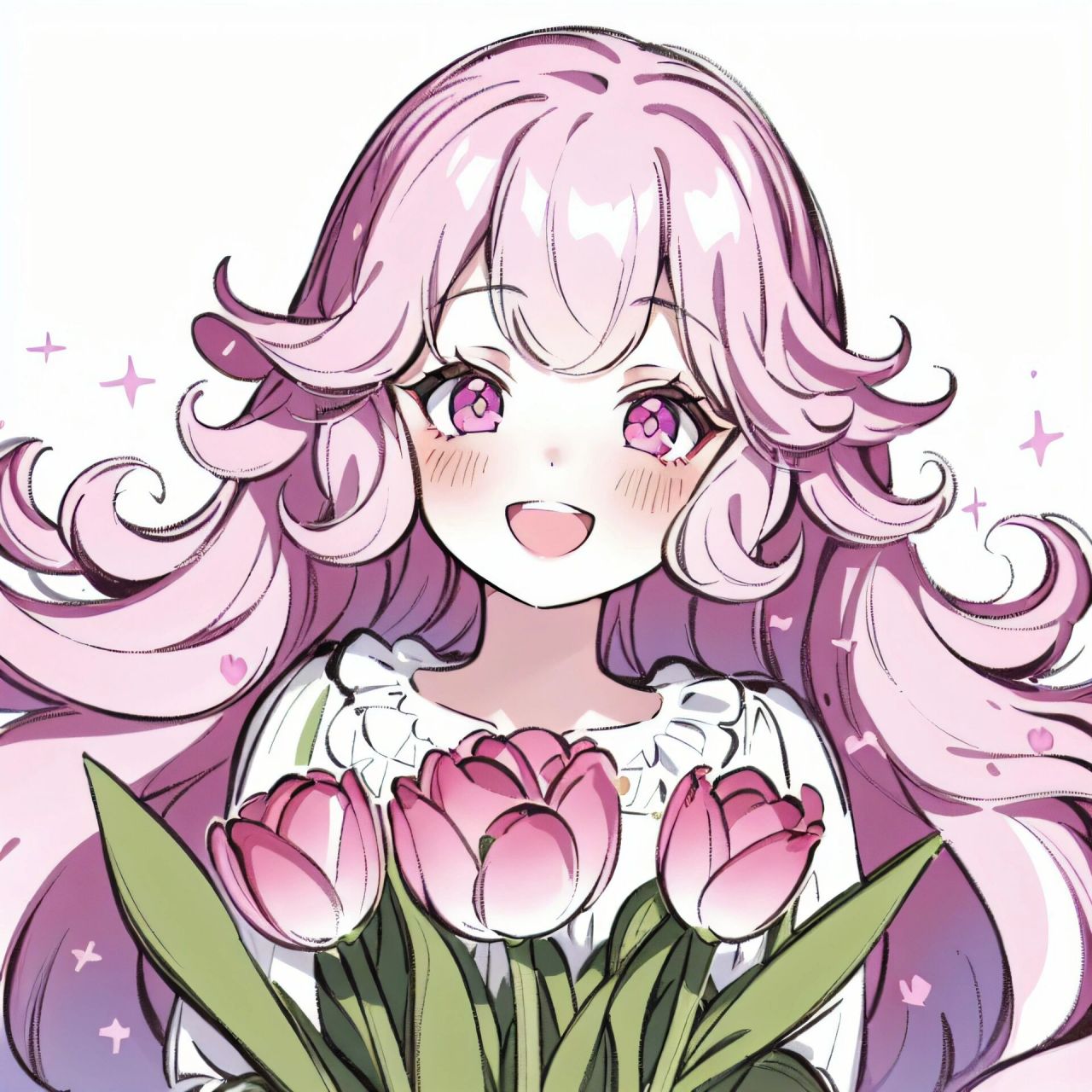 郁金香|闺蜜头像