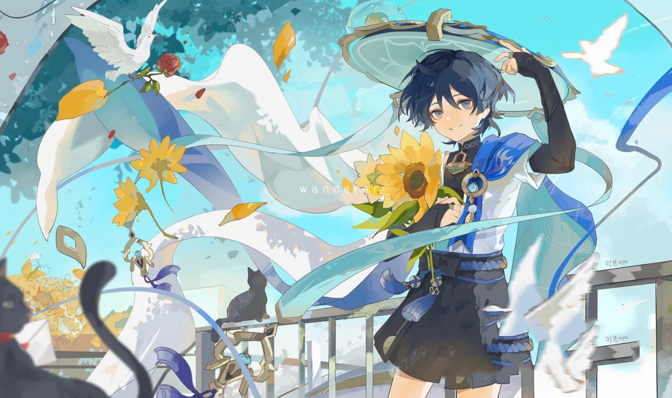 关于散兵的生日为什么在1月3号这一说 首先图是我在上保存的(不是盗图