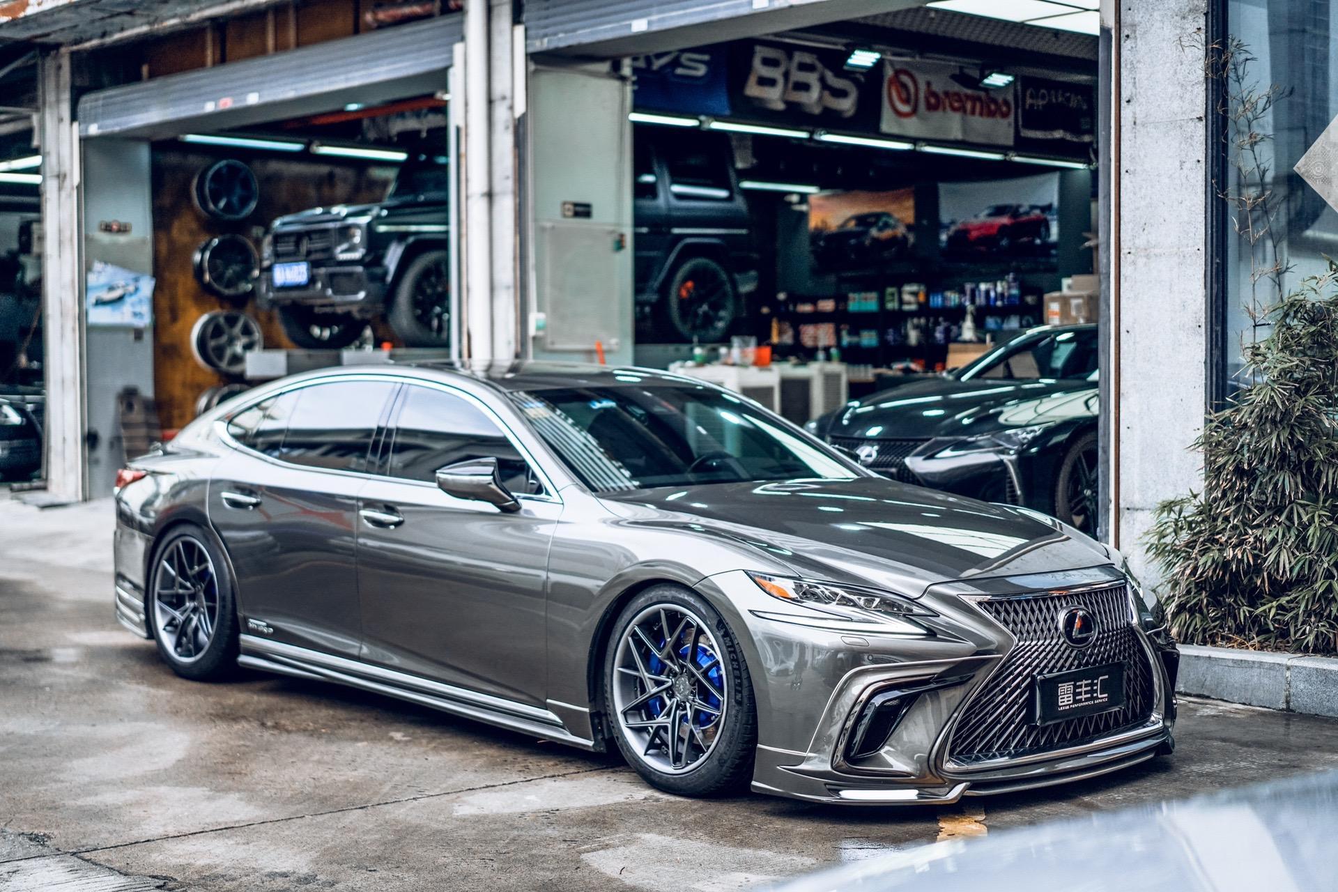 lexus ls500h精品改装案列.