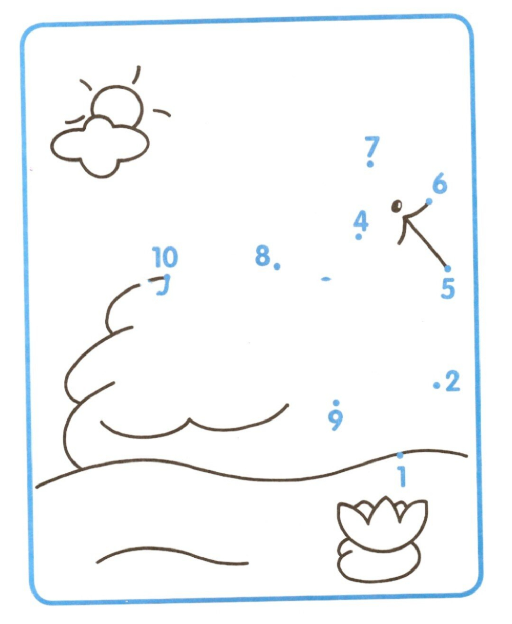 幼小衔接数字1~10连线绘画32张
