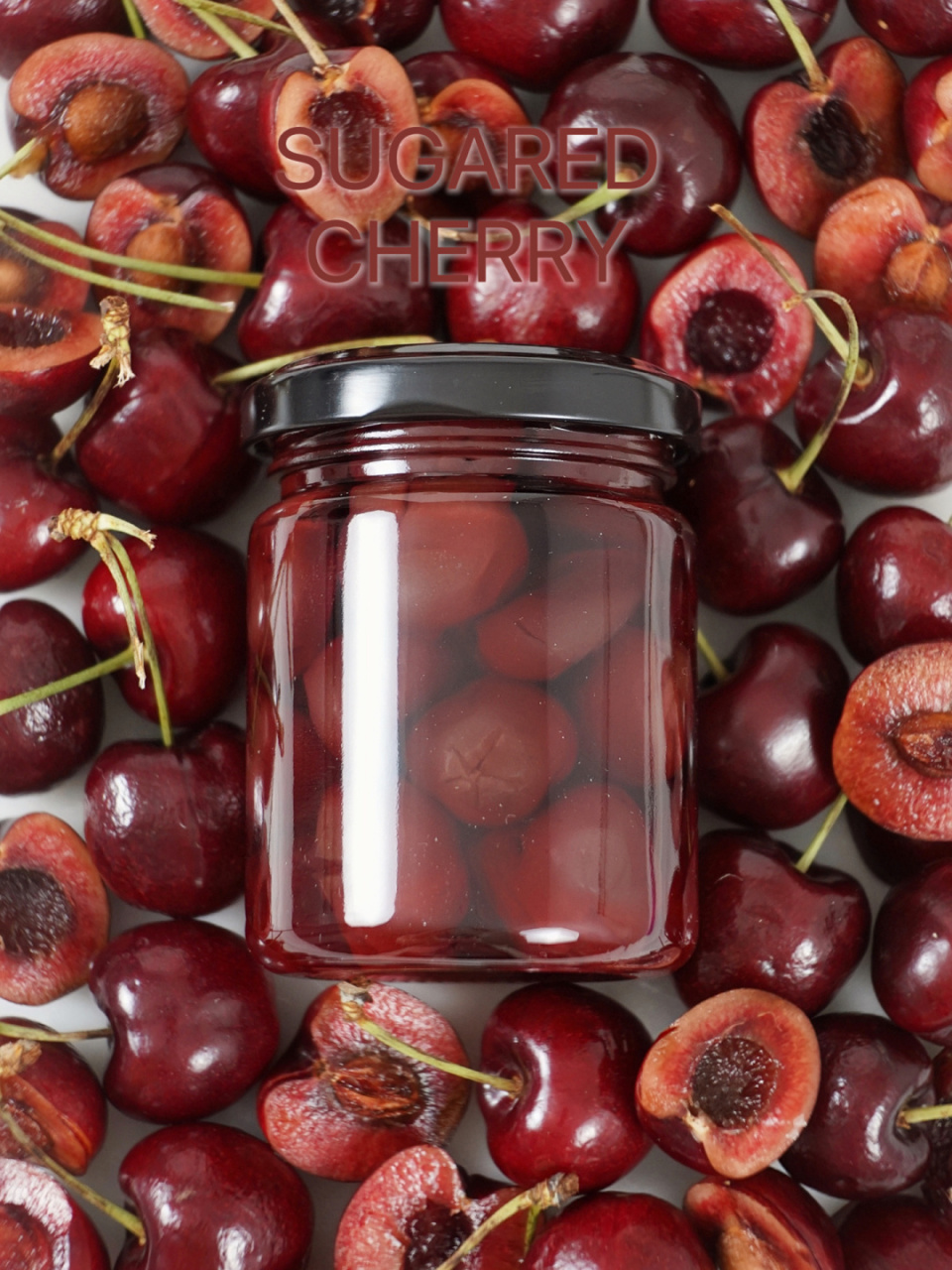 糖渍樱桃|黑森林蛋糕必备(附糖渍万能公式) 这个算是做黑森林蛋糕的