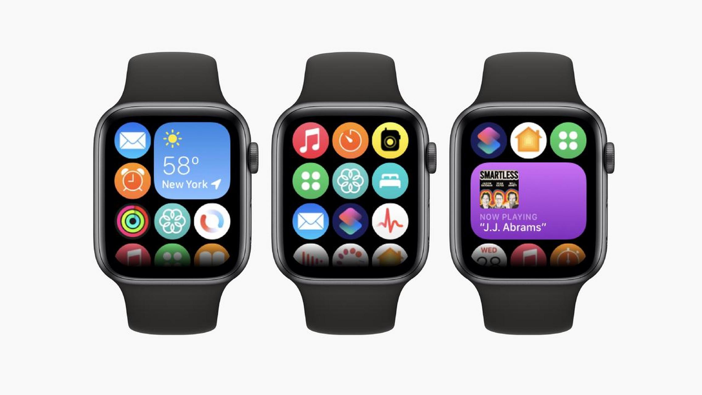 下个月就会发布的watchos 10上会有新的界面布局