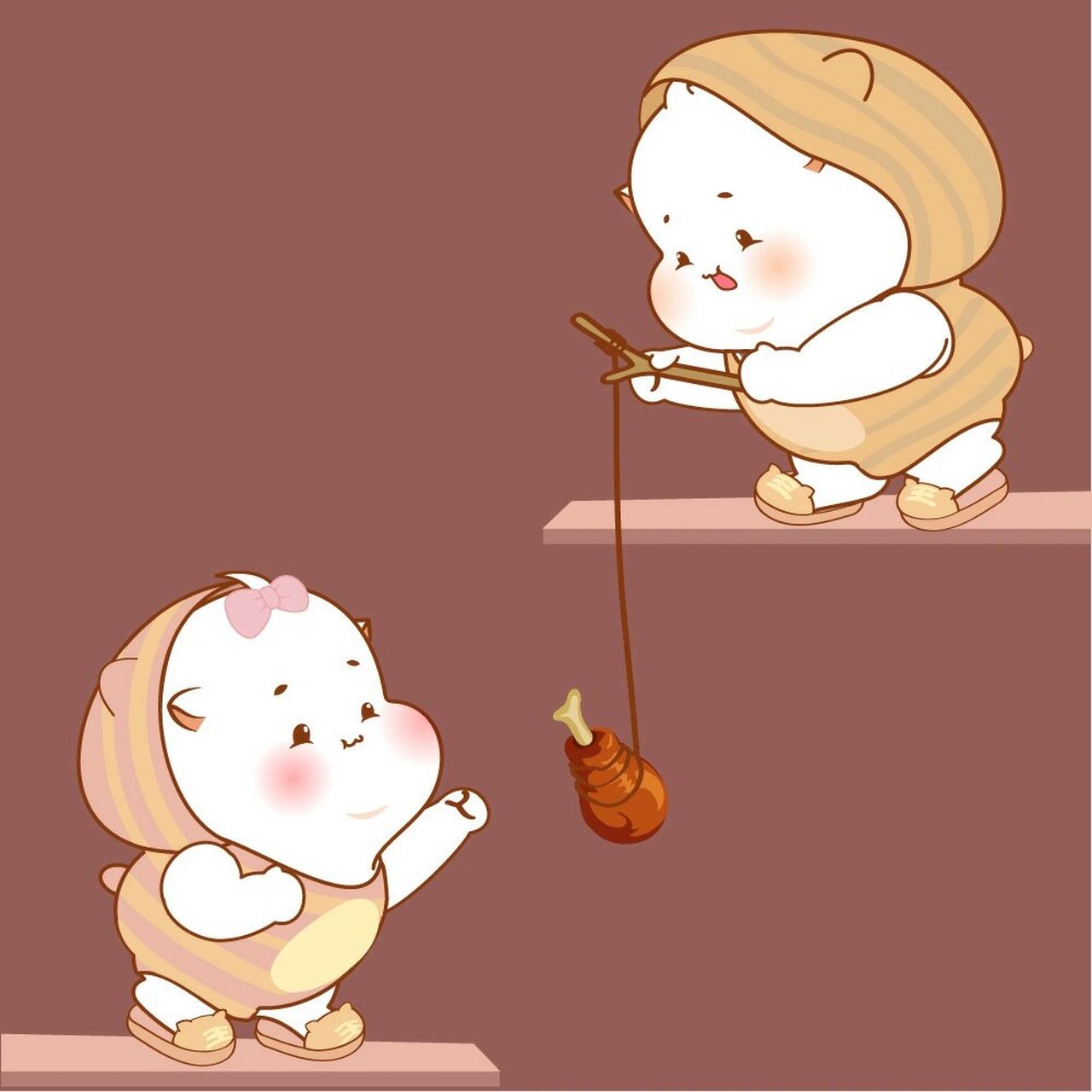 一个忠实的投食者(每天更新) 原创卡通形象|小仓桑和小仓酱|情侣头像