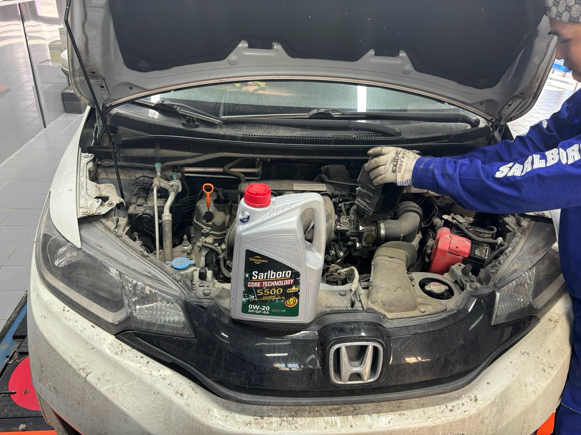 本田飞度小保养s500