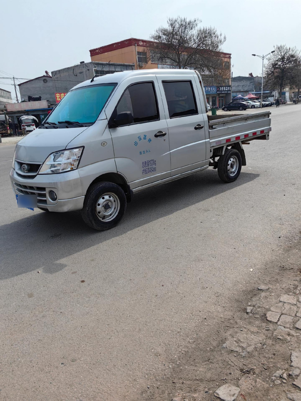 个人一手大极品昌河福瑞达双排货车实表跑了6万公里没拉过货全车没有