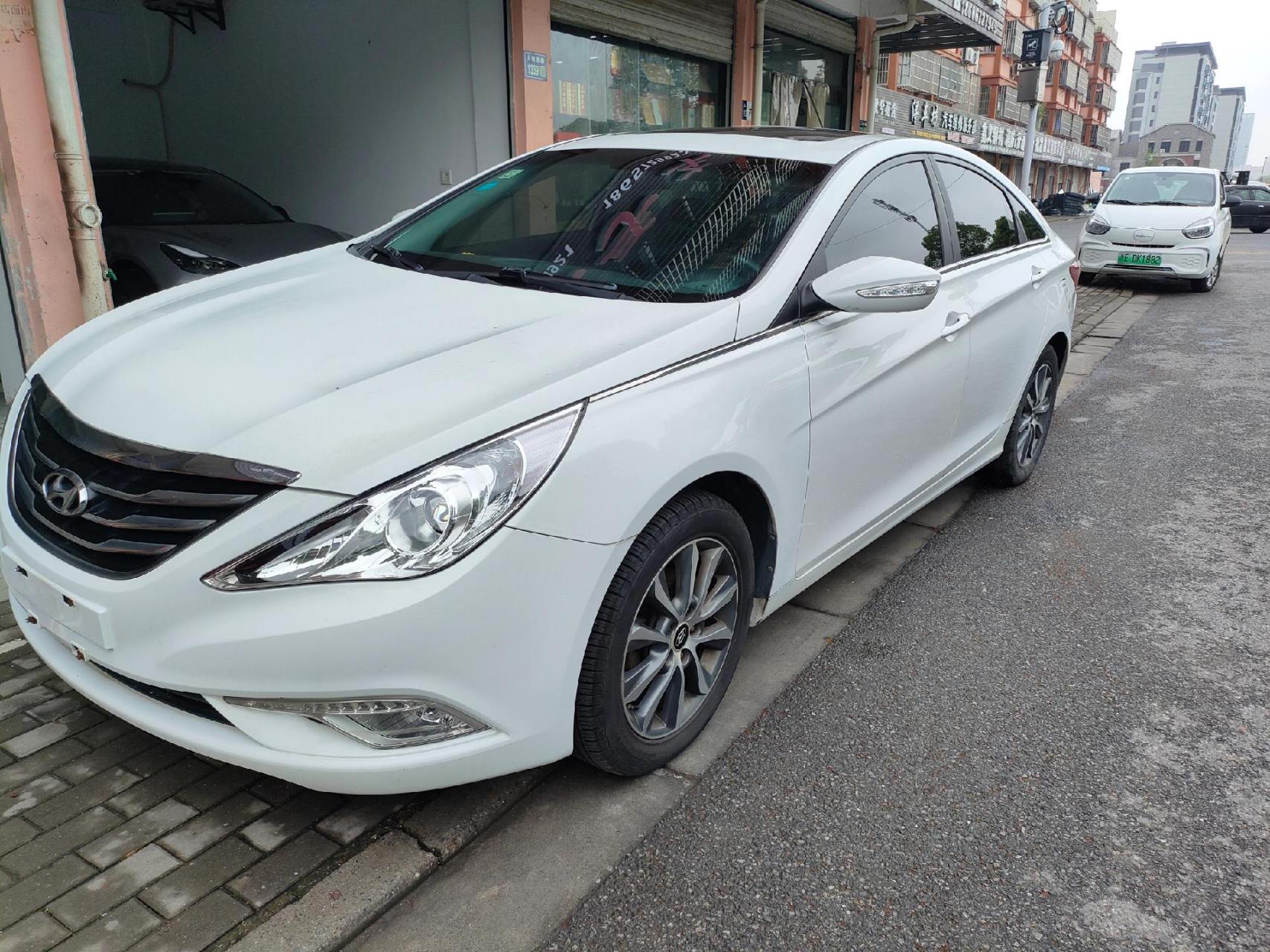 2013年8月上牌,现代索纳塔八代,2.