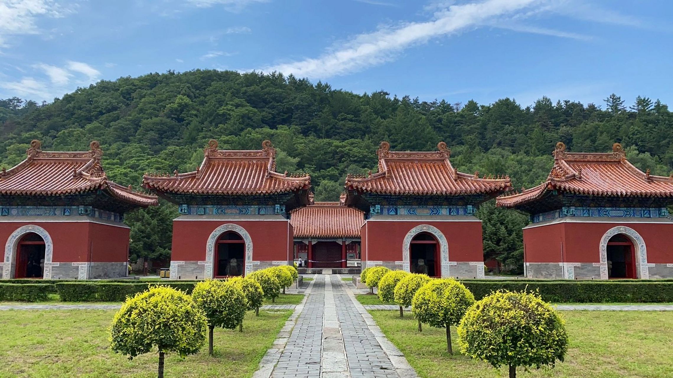 最后一站关外三陵的清永陵 清永陵建于顺治年间,埋葬着努尔哈赤的父亲