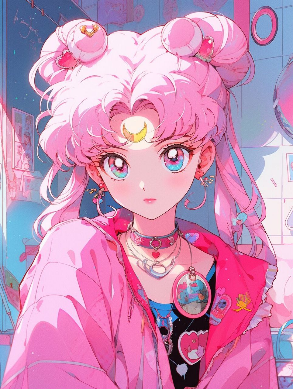 美少女战士丨微甜少女丨水冰月 敢不敢再多看我一眼?