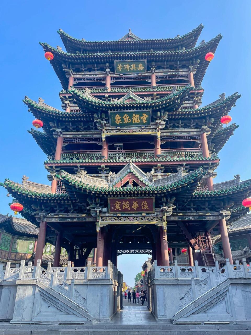 上周末去榆次老城! 赶脚变化好大! 我是下午去的!