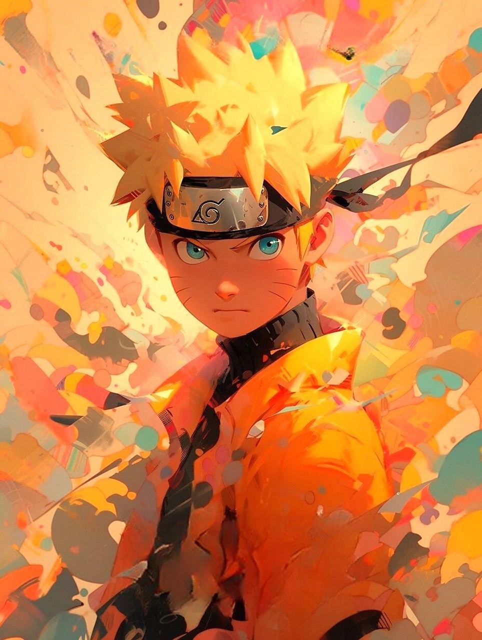 火影忍者丨漩涡鸣人超帅壁纸十张 我也变强了,为了成为火影,为了不输