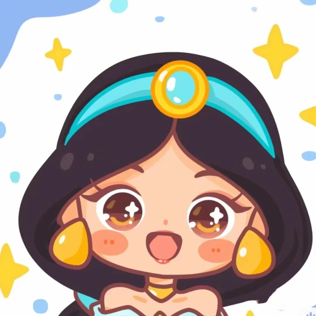 迪士尼公主简笔画