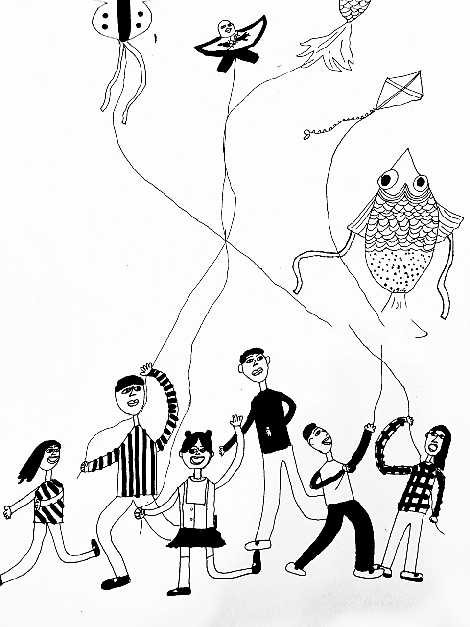 《放风筝》 关于春天的课题