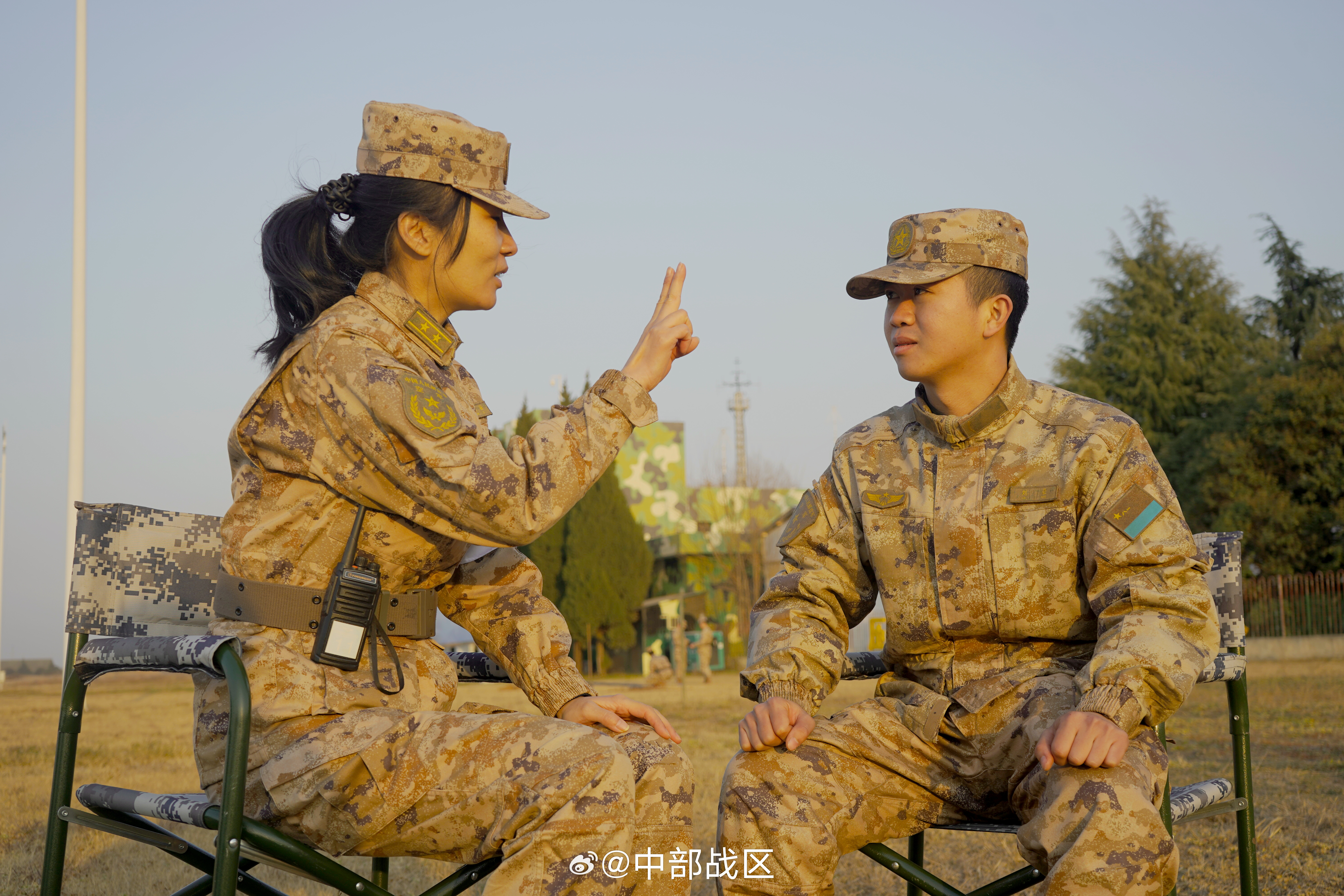 当兵就要练练练#【#紧贴实战锤炼卫勤尖兵#】近日,中部战区空军某部