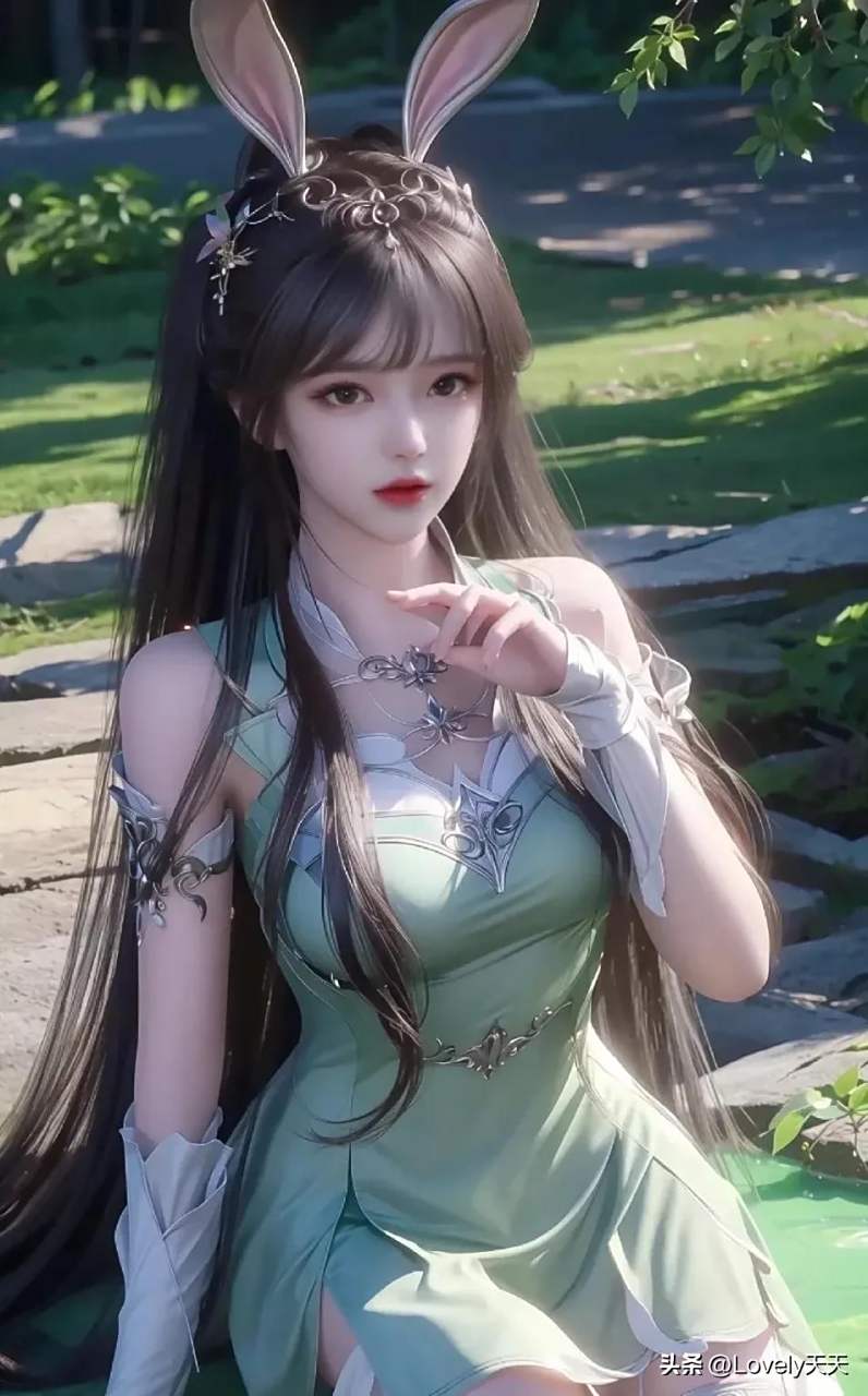 ai飘逸长发小舞