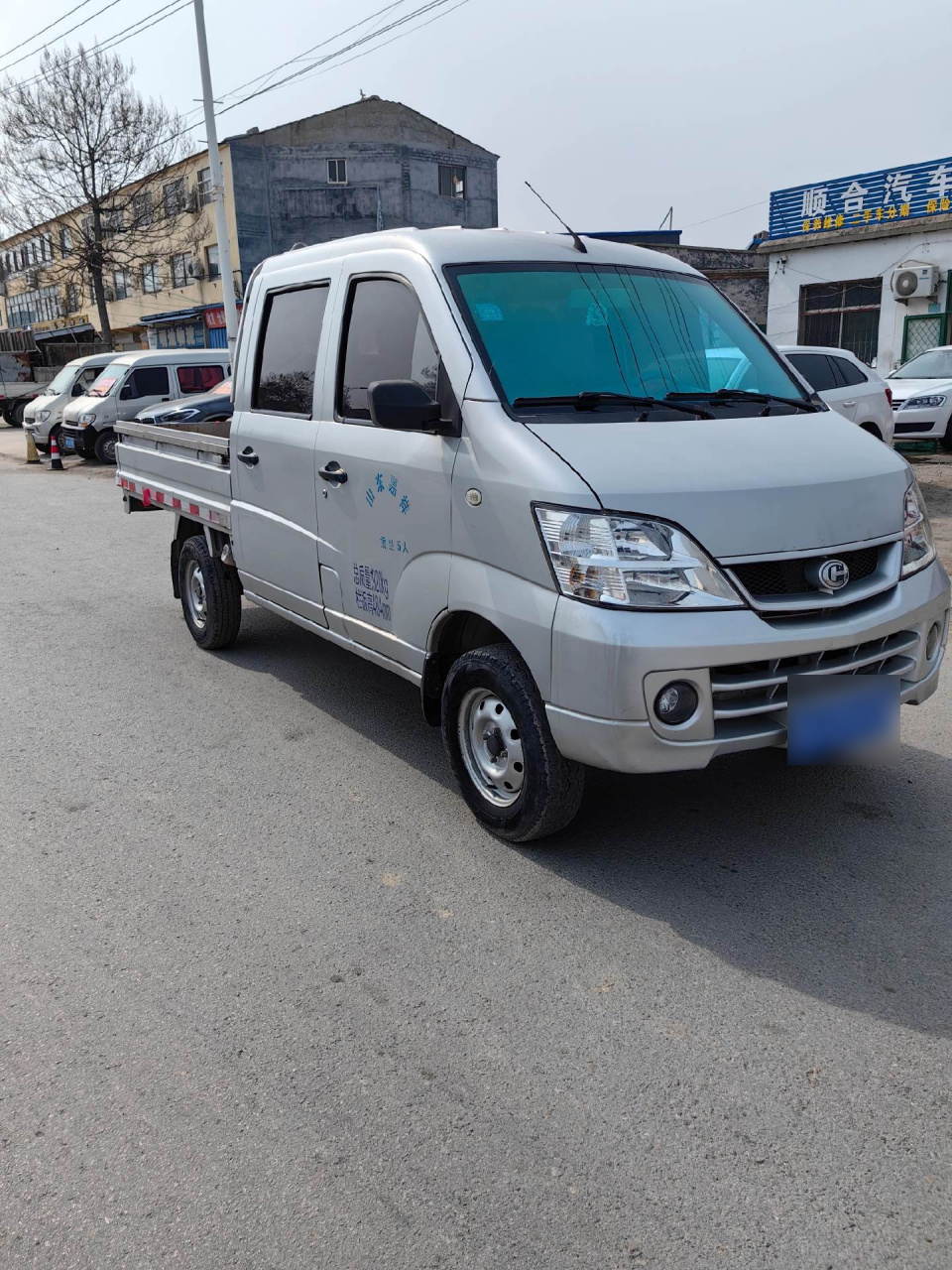 个人一手大极品昌河福瑞达双排货车实表跑了6万公里没拉过货全车没有