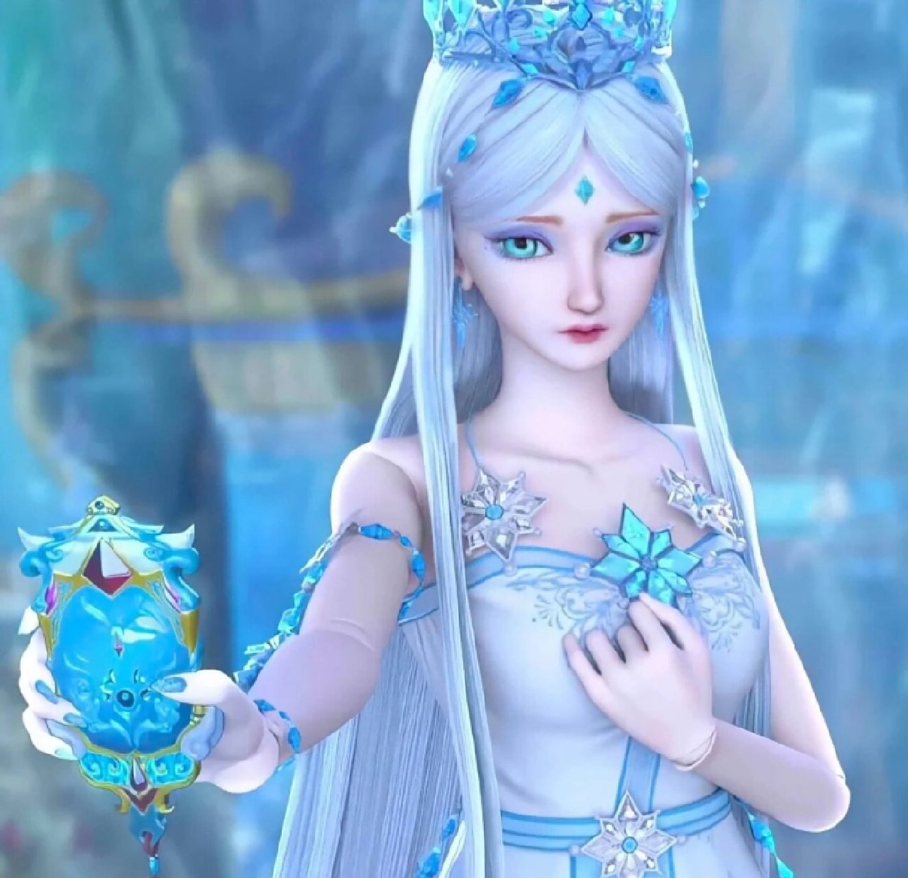 叶罗丽,冰公主头像来了