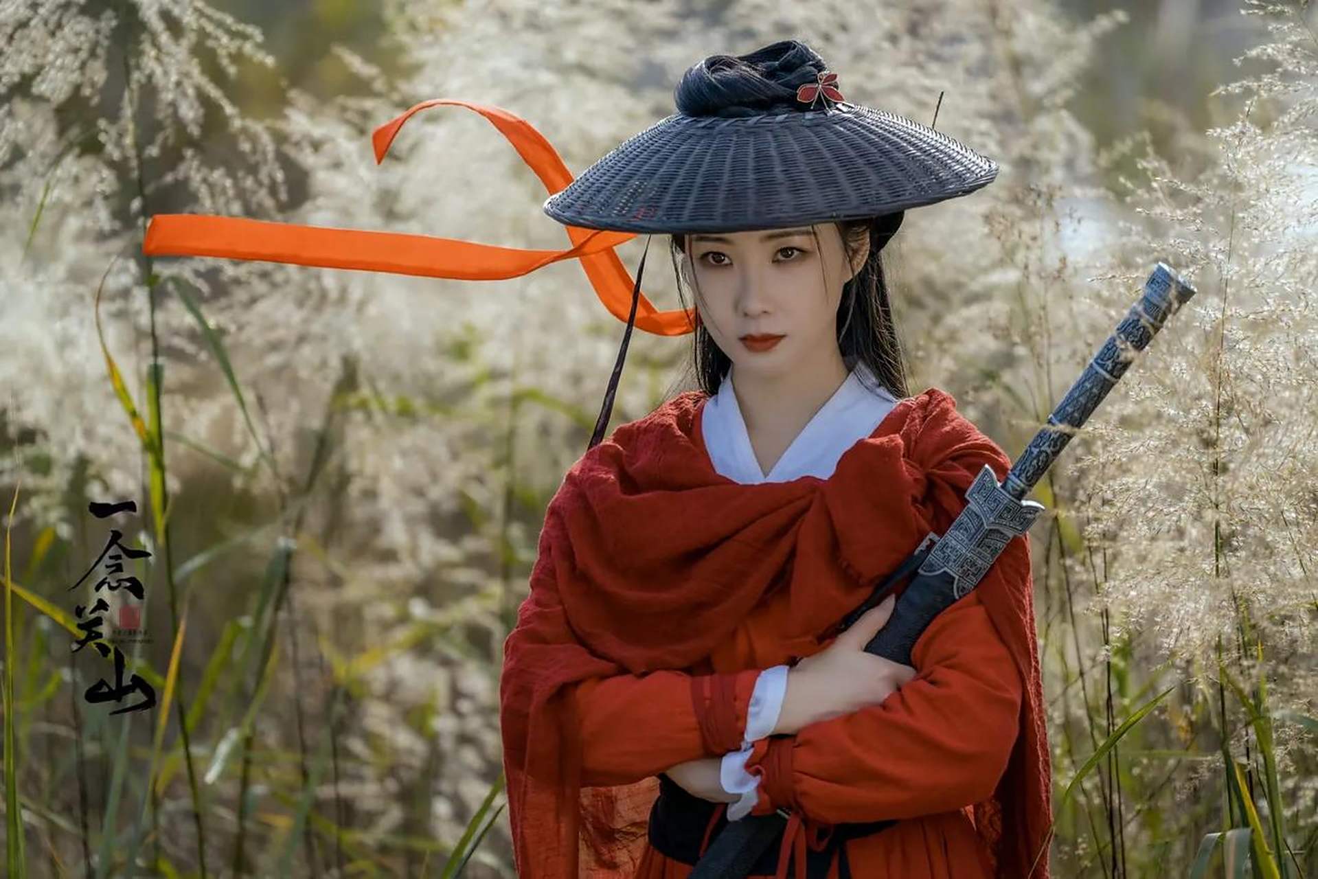 一念关山丨武侠风人像 霜烟大漠,长河落日,心有一念,赴千里关山.