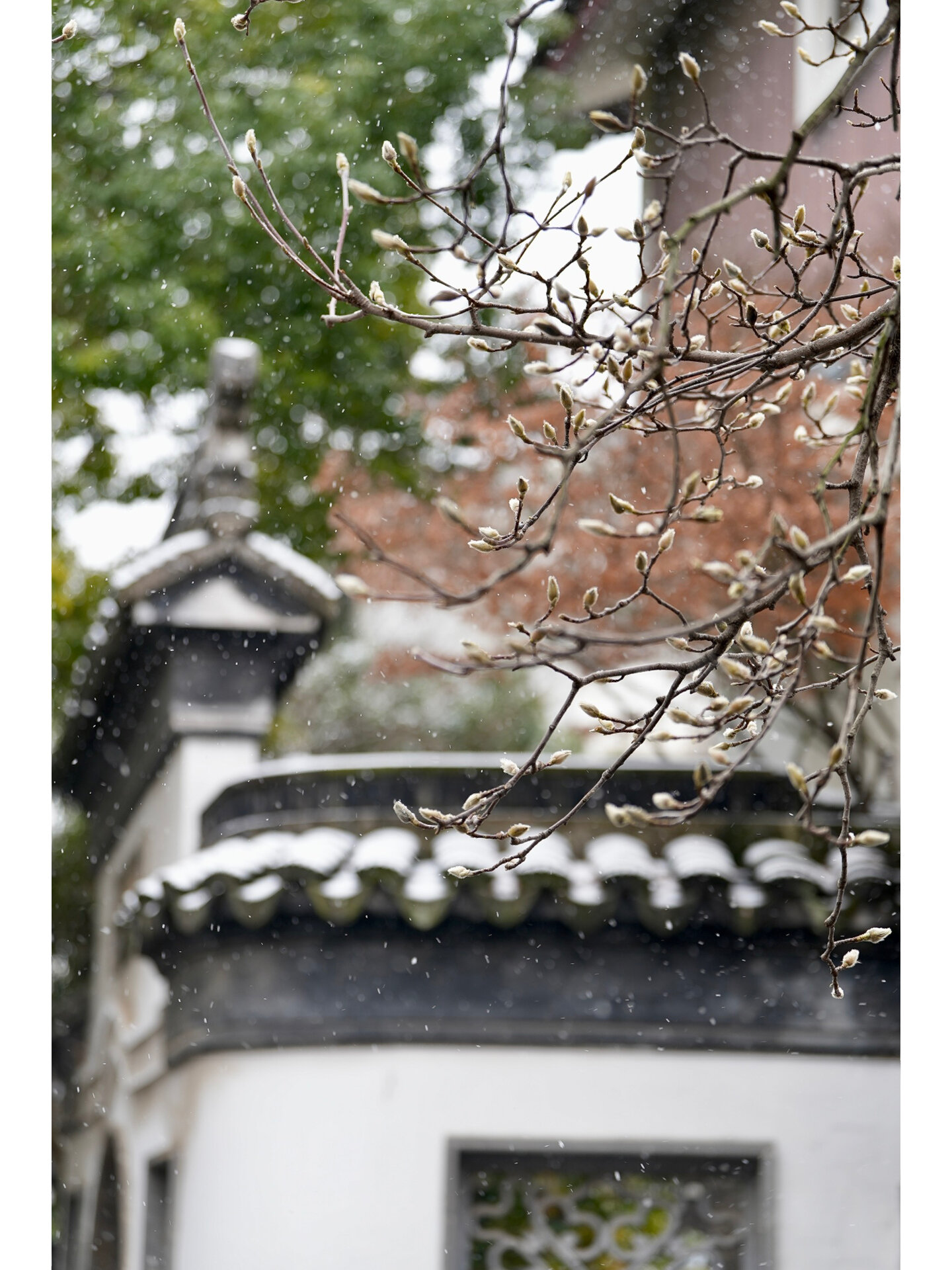 寒山寺雪景