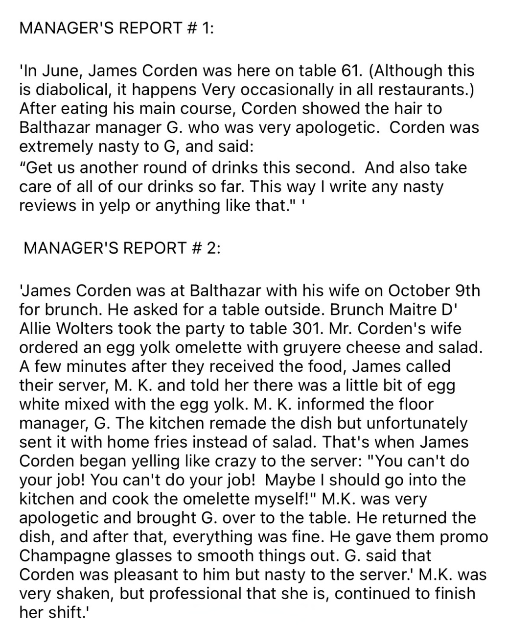 "james corden is a hugely gifted comedian, but a tiny cretin of