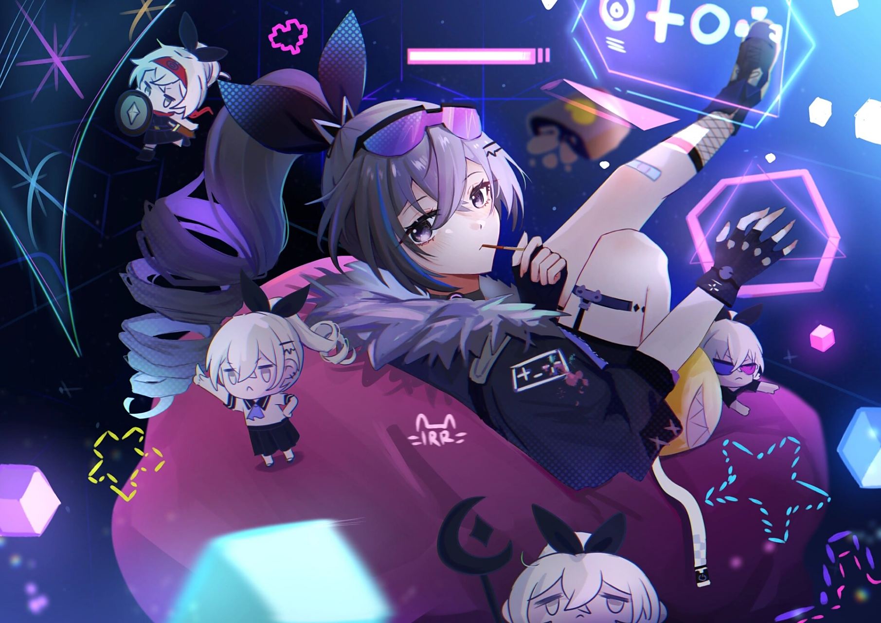 崩坏星穹铁道银狼同人作品 图1画师vardan,pid=4346254 图2画师drac