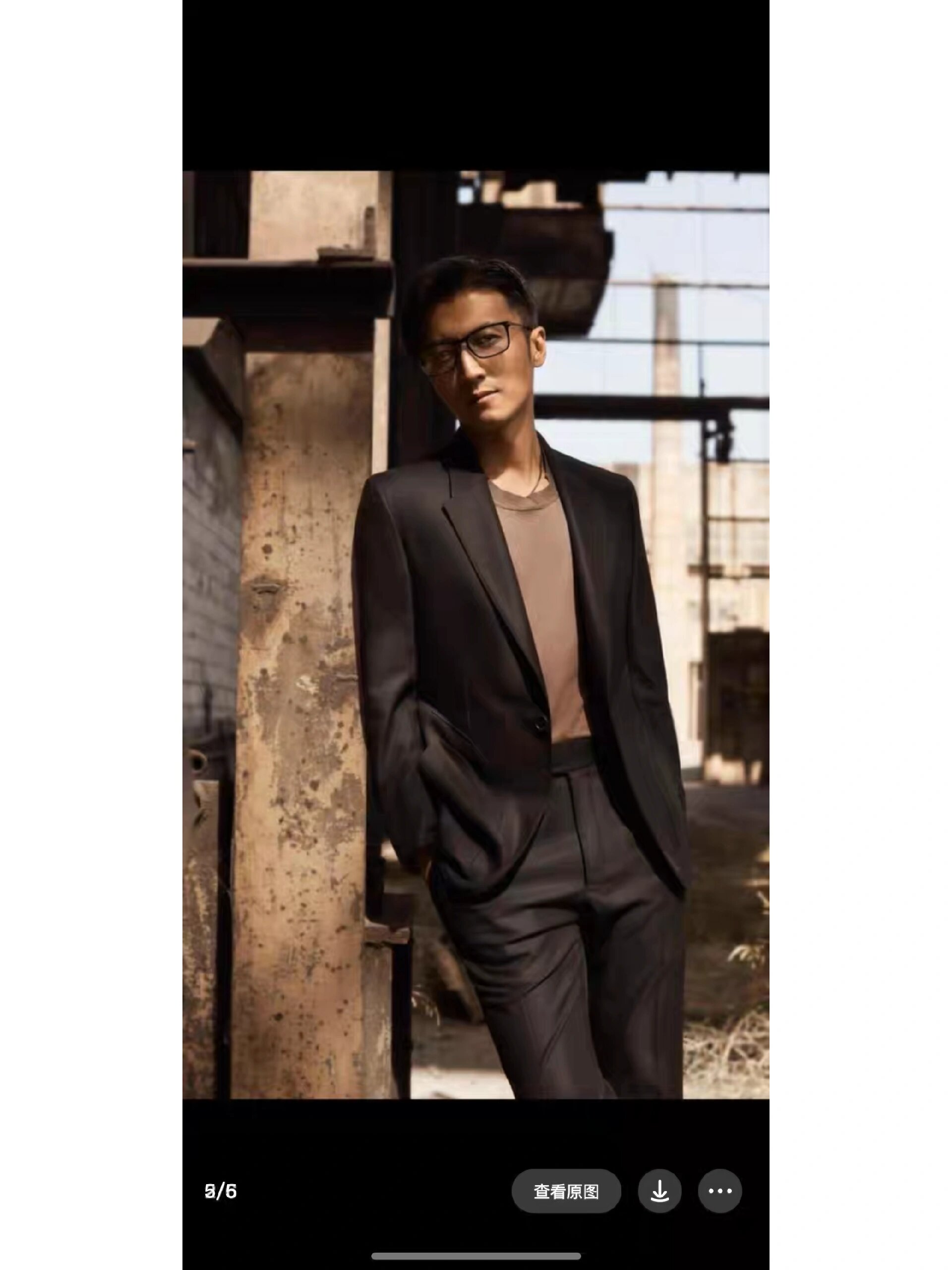 第四集 杰尼亚 couture xxx 休闲西装 2020春夏 谢霆锋上身同款 50码