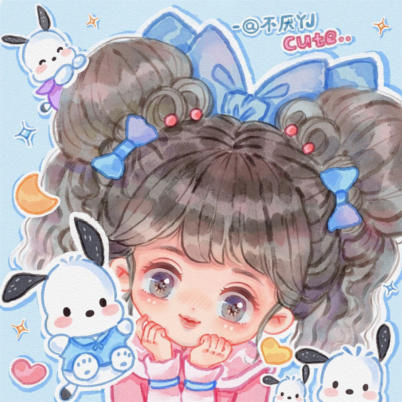 三丽鸥拟人头像