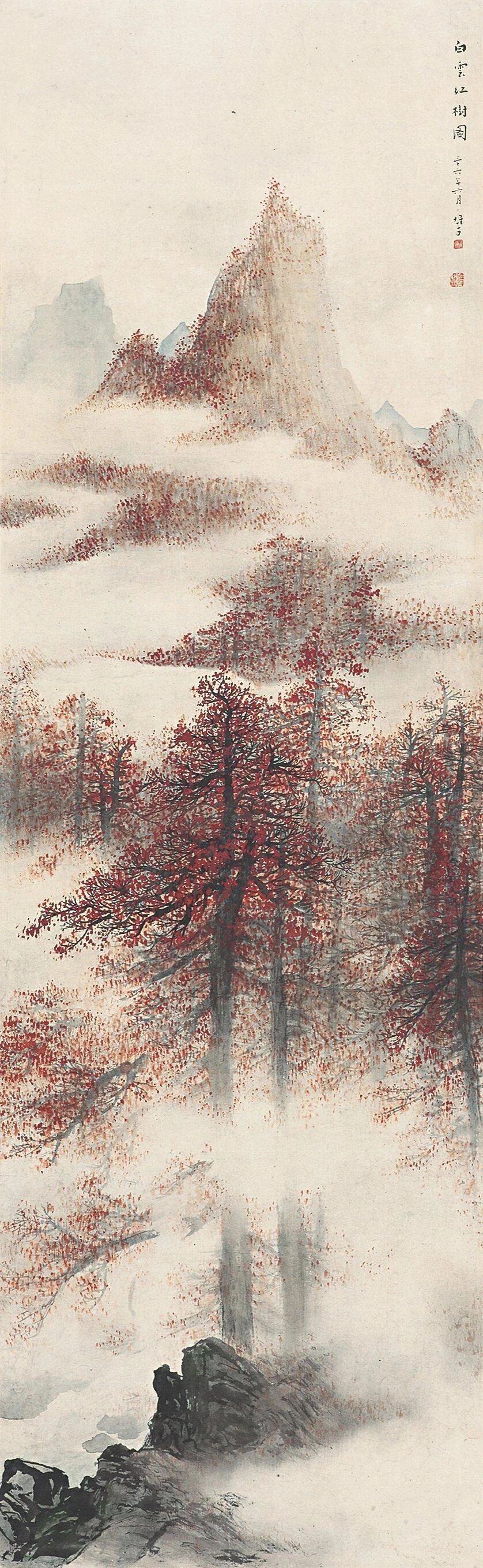 国画中的秋色美景