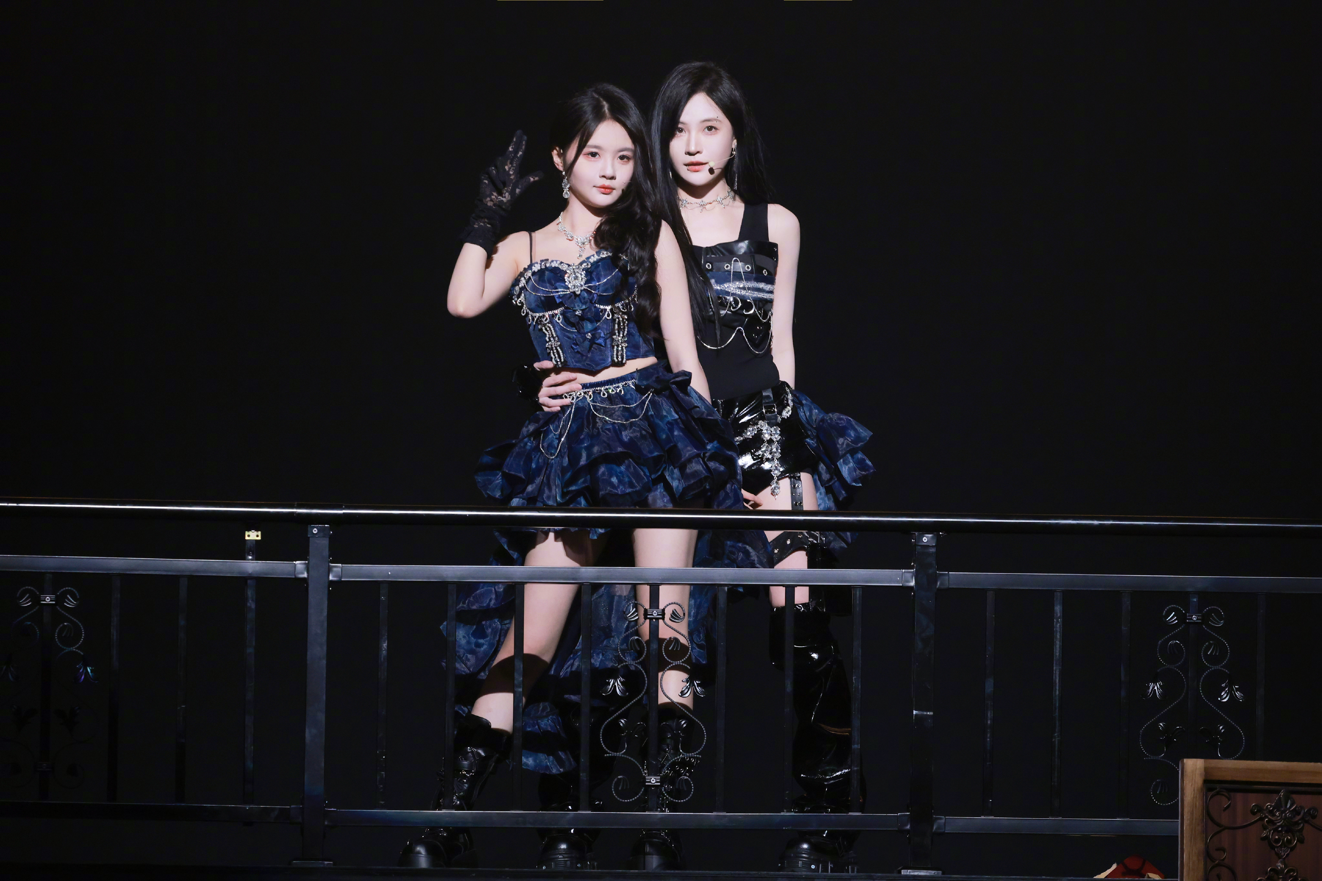 曾艾佳黄宣绮lookout复古舞台# snh48 group 第十一